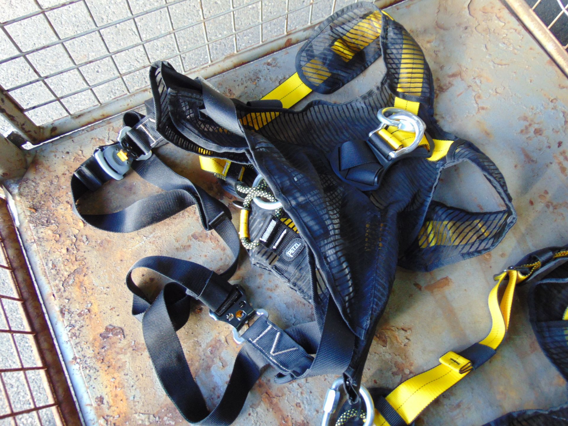 2 x Petzl Newton Fast Jak Fall Arrest Harnesses - Image 3 of 7