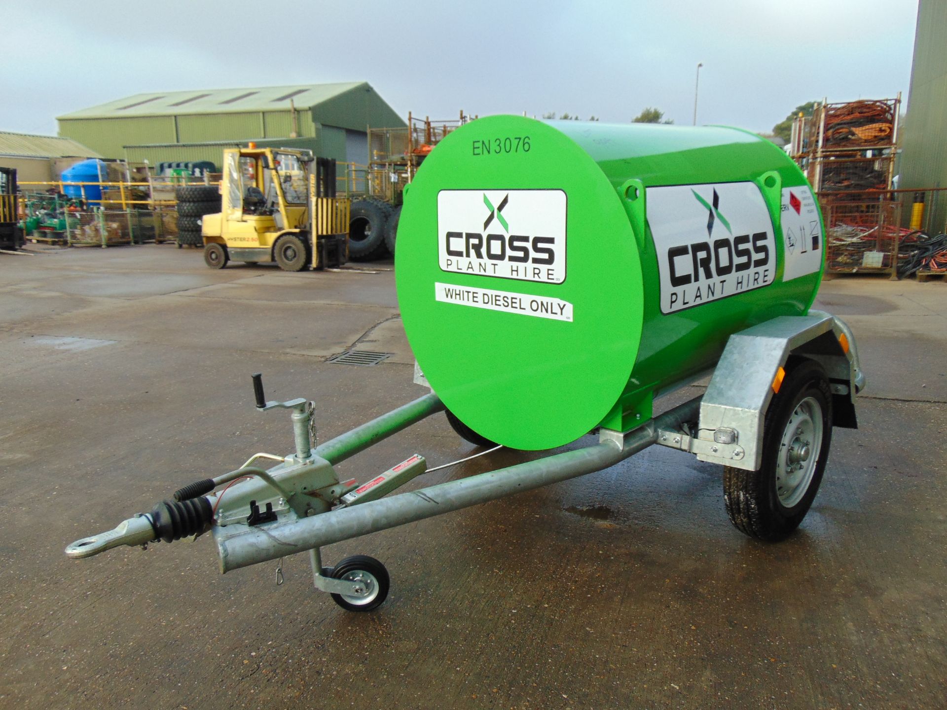 Cross Plant Single Axle 1000 Litre Towable Bunded Fuel Bowser - Image 5 of 23