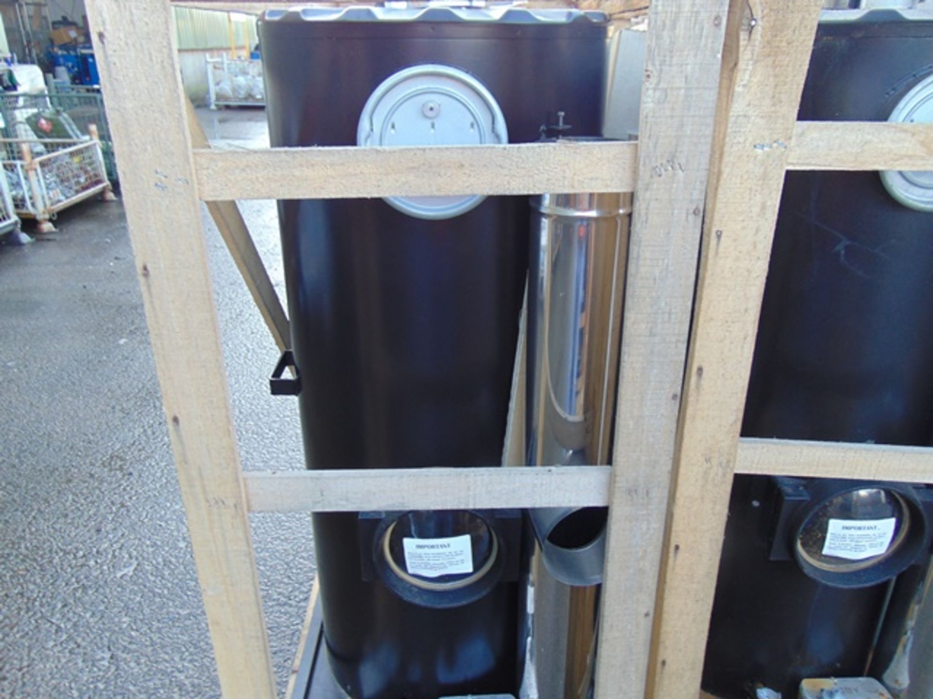 Unissued Deville Campaign Multi-Fuel Heater - Image 2 of 6