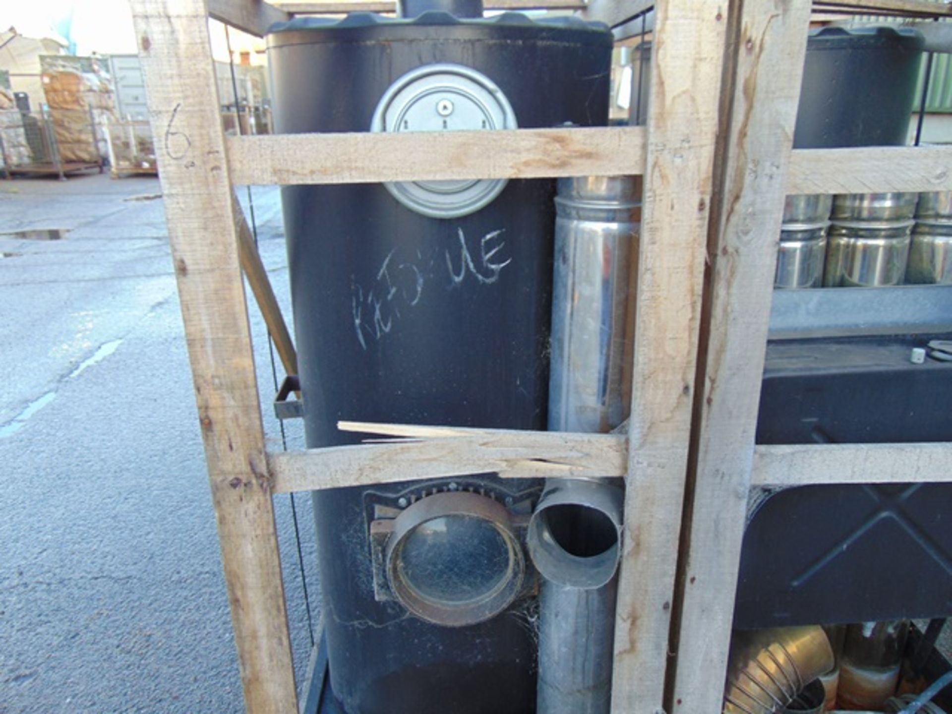 Unissued Deville Campaign Multi-Fuel Heater - Image 2 of 5