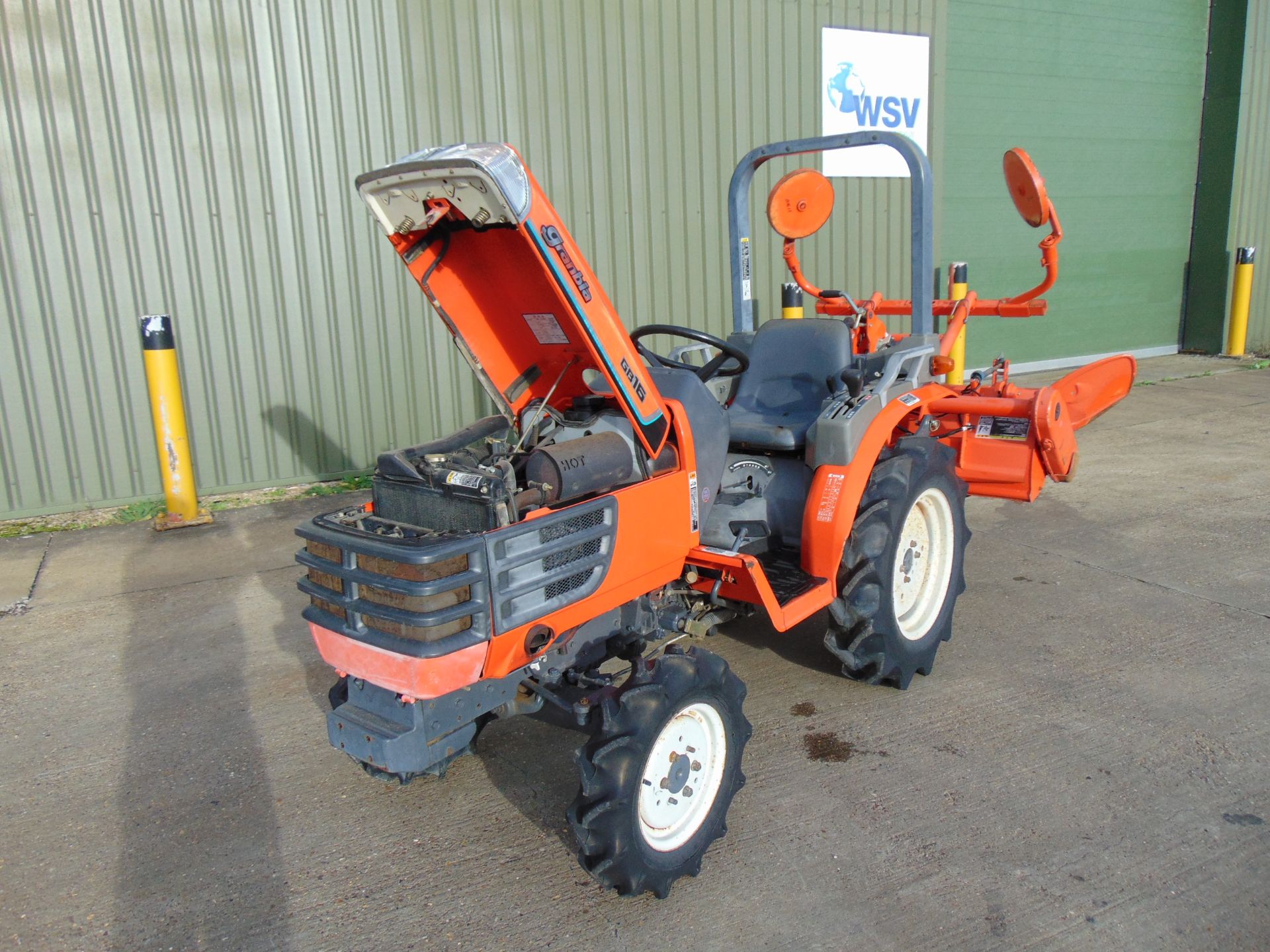 Kubota Granbia GB16 4x4 Diesel Compact Tractor c/w Rotovator ONLY 467 HOURS! - Image 22 of 24