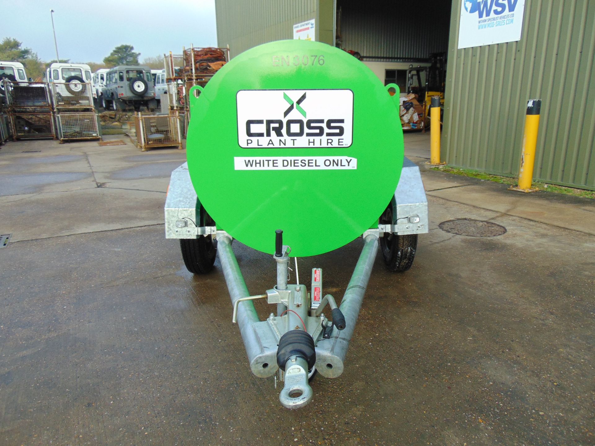 Cross Plant Single Axle 1000 Litre Towable Bunded Fuel Bowser - Image 4 of 23