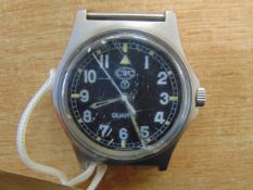 CWC W10 BRITISH ARMY SERVICE WATCH WITH NATO MARKINGS DATE 1998