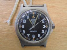RARE CWC 0552 ROYAL/ MARINES ISSUE SERVICE WATCH DATE 1990 ** GULF WAR I ** NATO MARKS