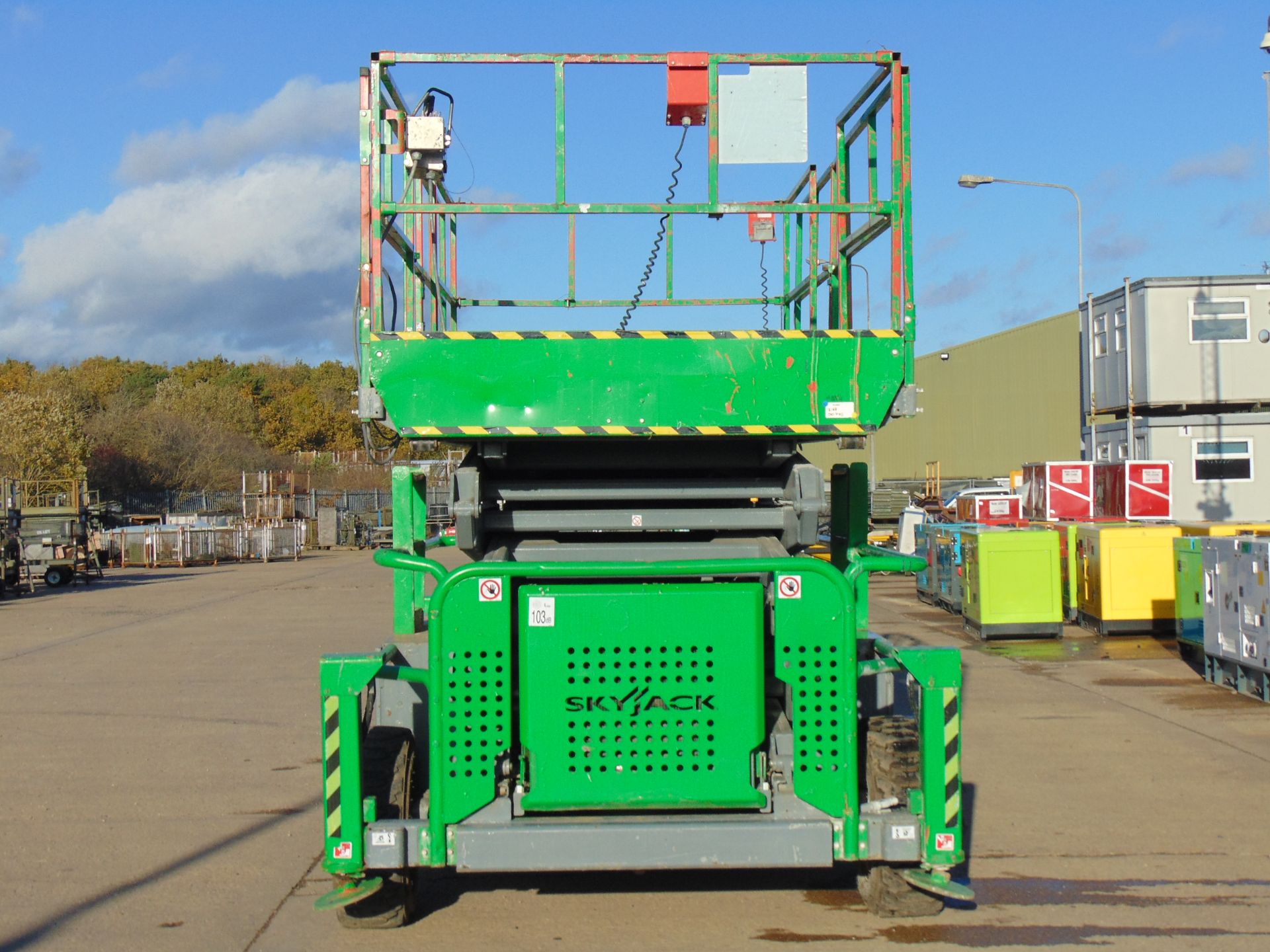 SkyJack SJ9250 Diesel Scissor Lift - Image 7 of 27