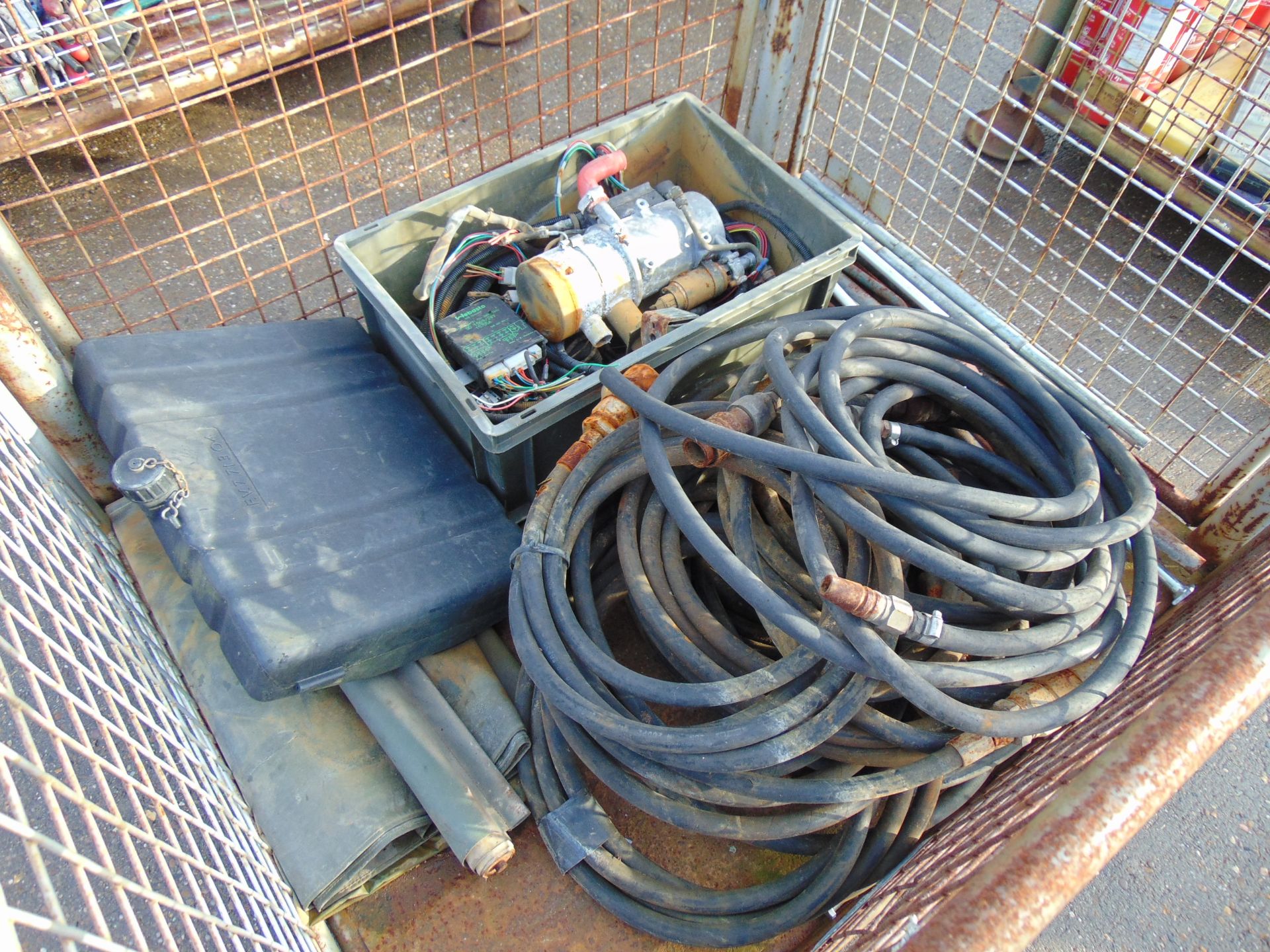 Webasto Heater, Hydraulic Hoses, Water Jerry Can etc