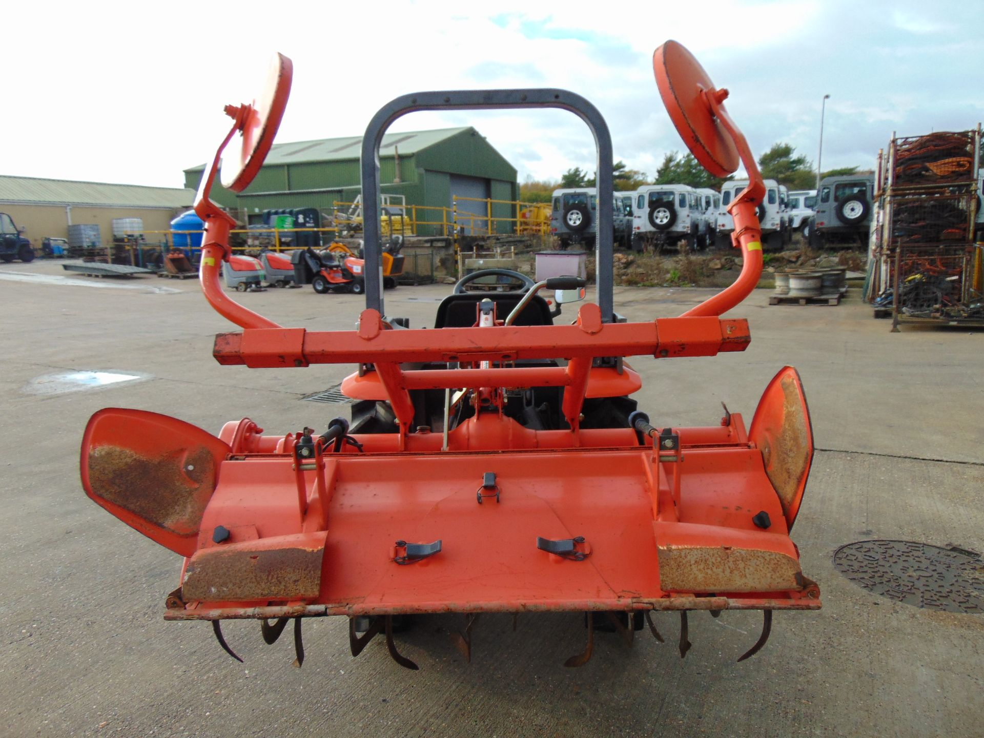 Kubota Granbia GB16 4x4 Diesel Compact Tractor c/w Rotovator ONLY 467 HOURS! - Image 9 of 24