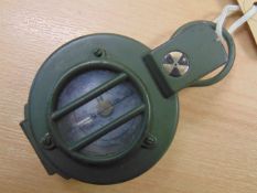 FRANCIS BAKER M88 PRISMATIC COMPASS IN MILS BRITISH ARMY ISSUE