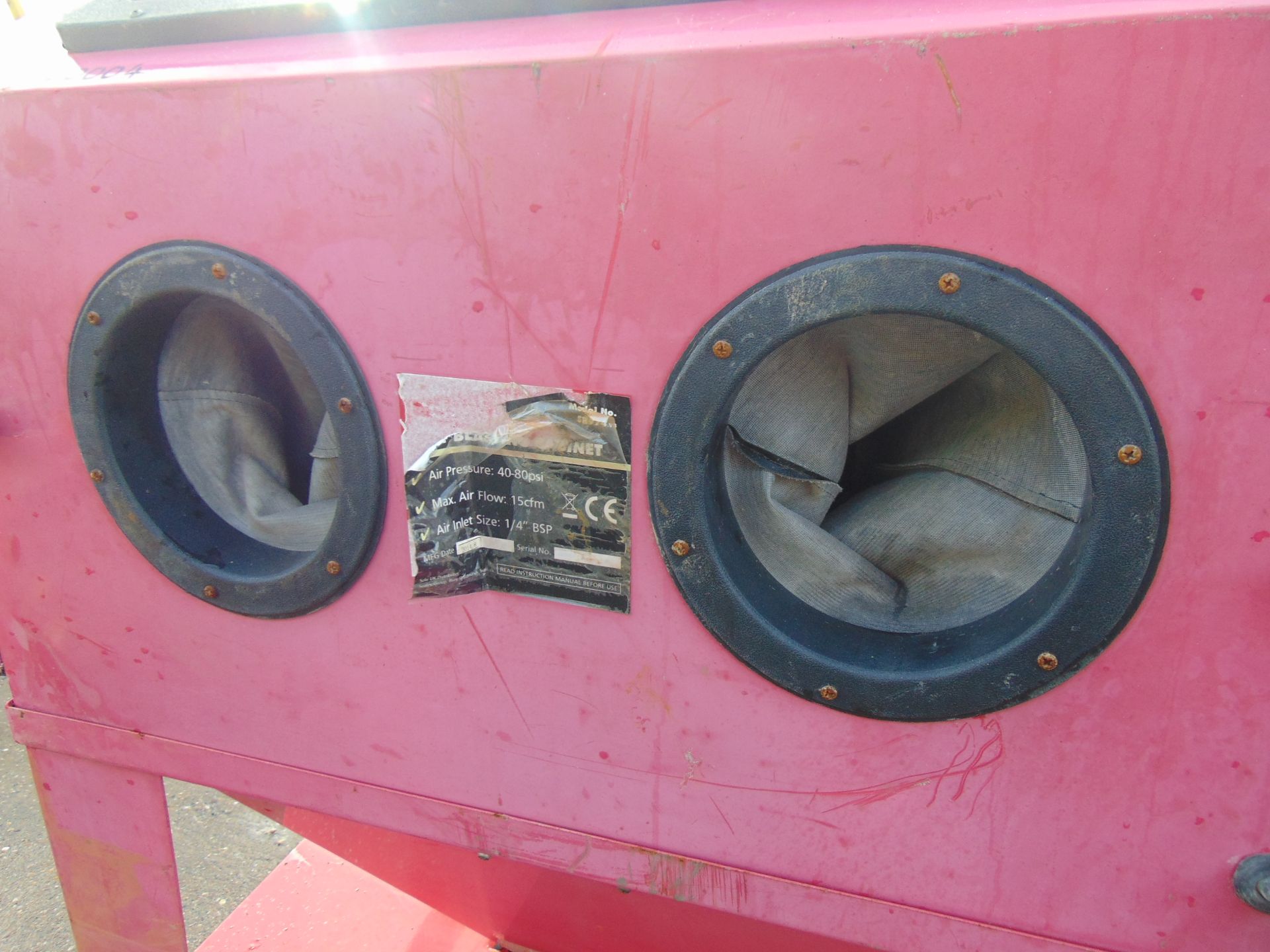 Sealey SB974.V3 Shot Blasting Cabinet - Image 5 of 8