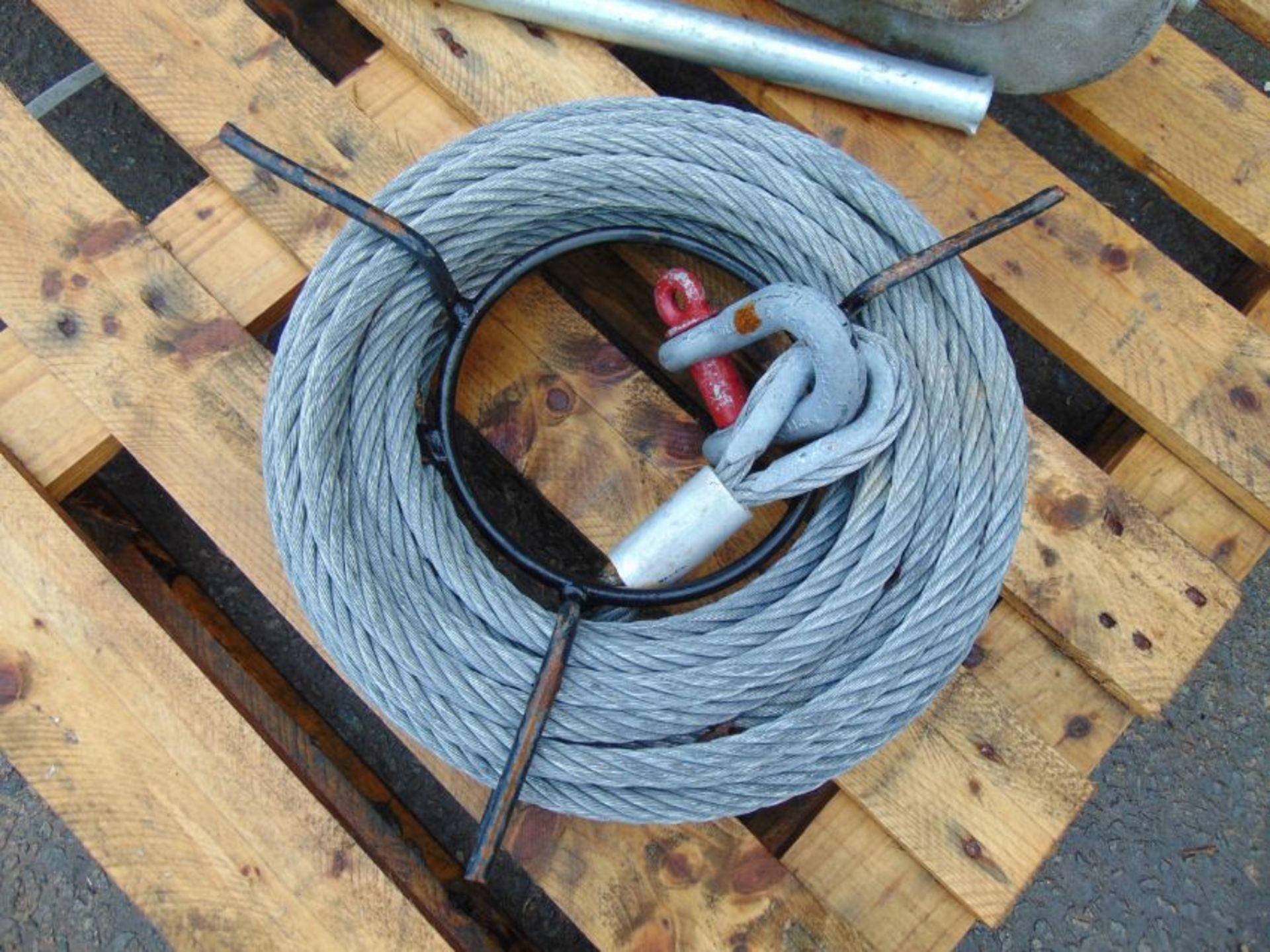 3 Ton Tirfor Winch C/W Handle & Wire Rope - Image 6 of 7