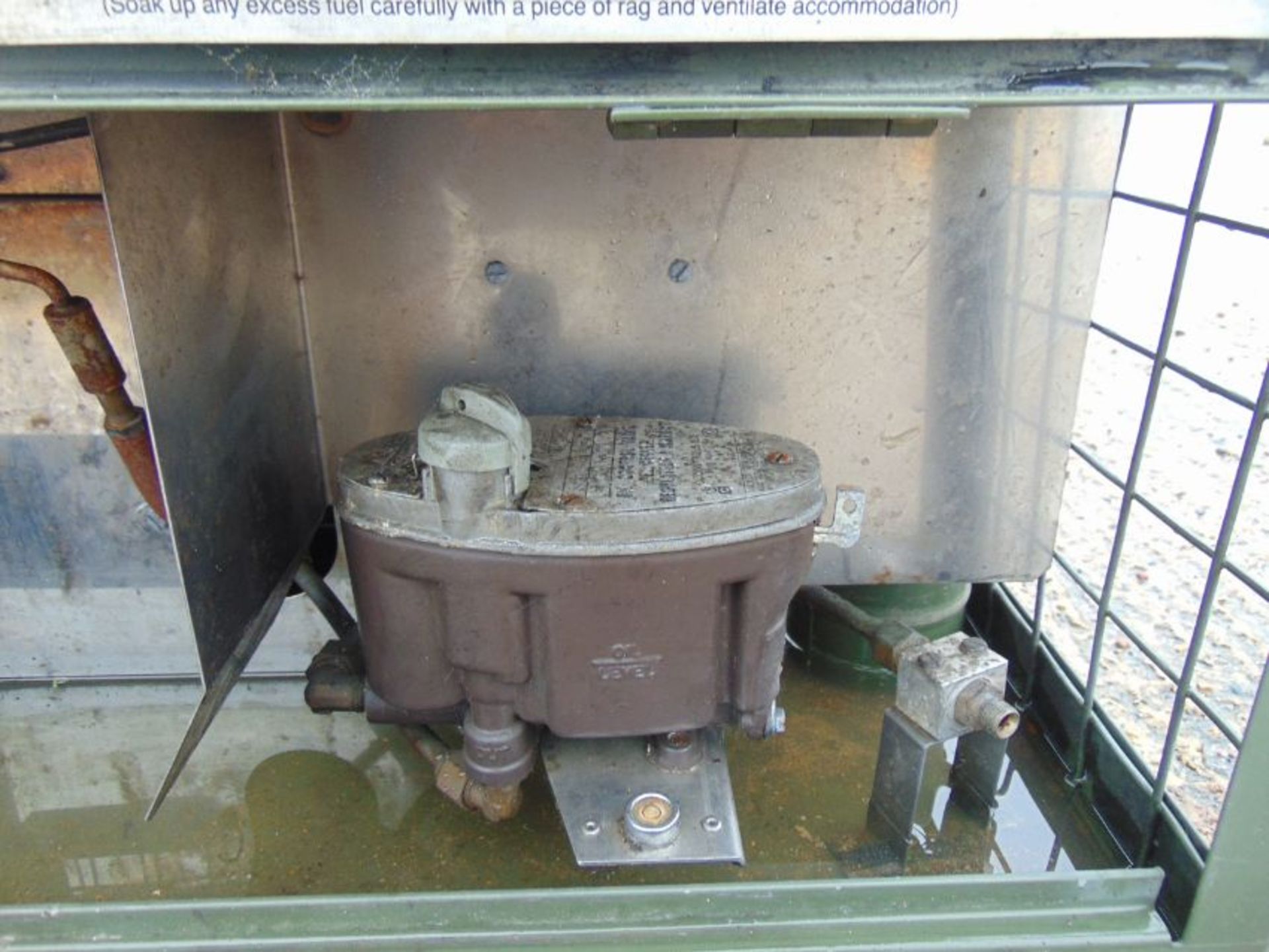Ex MOD GHSIII Tent Garage Workshop Diesel Heater - Image 4 of 7