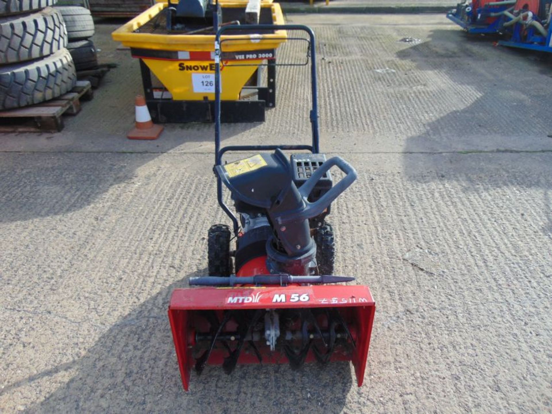 MTD M56 Two Stage Snow Blower - Image 2 of 8