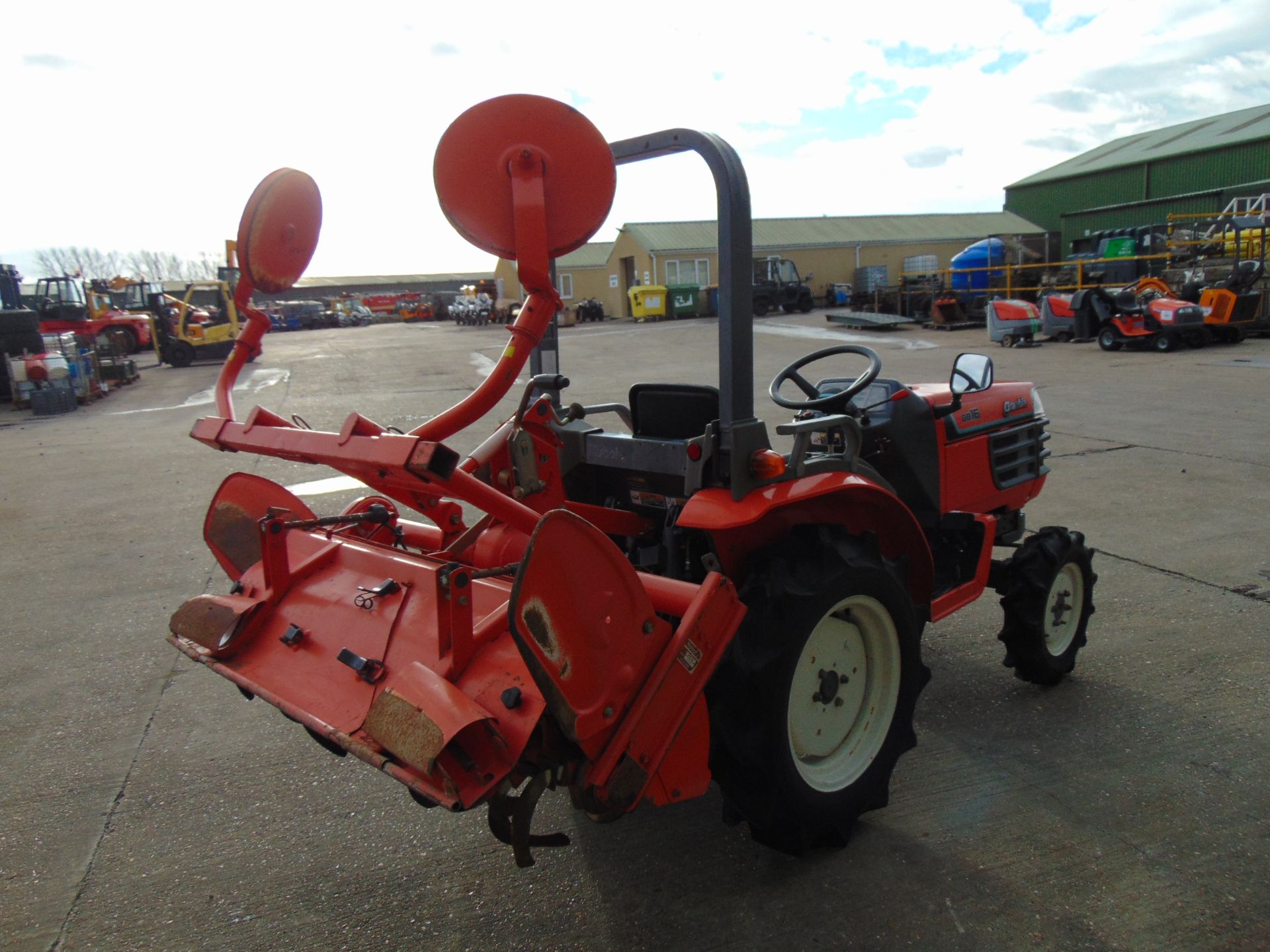 Kubota Granbia GB16 4x4 Diesel Compact Tractor c/w Rotovator ONLY 467 HOURS! - Image 10 of 24