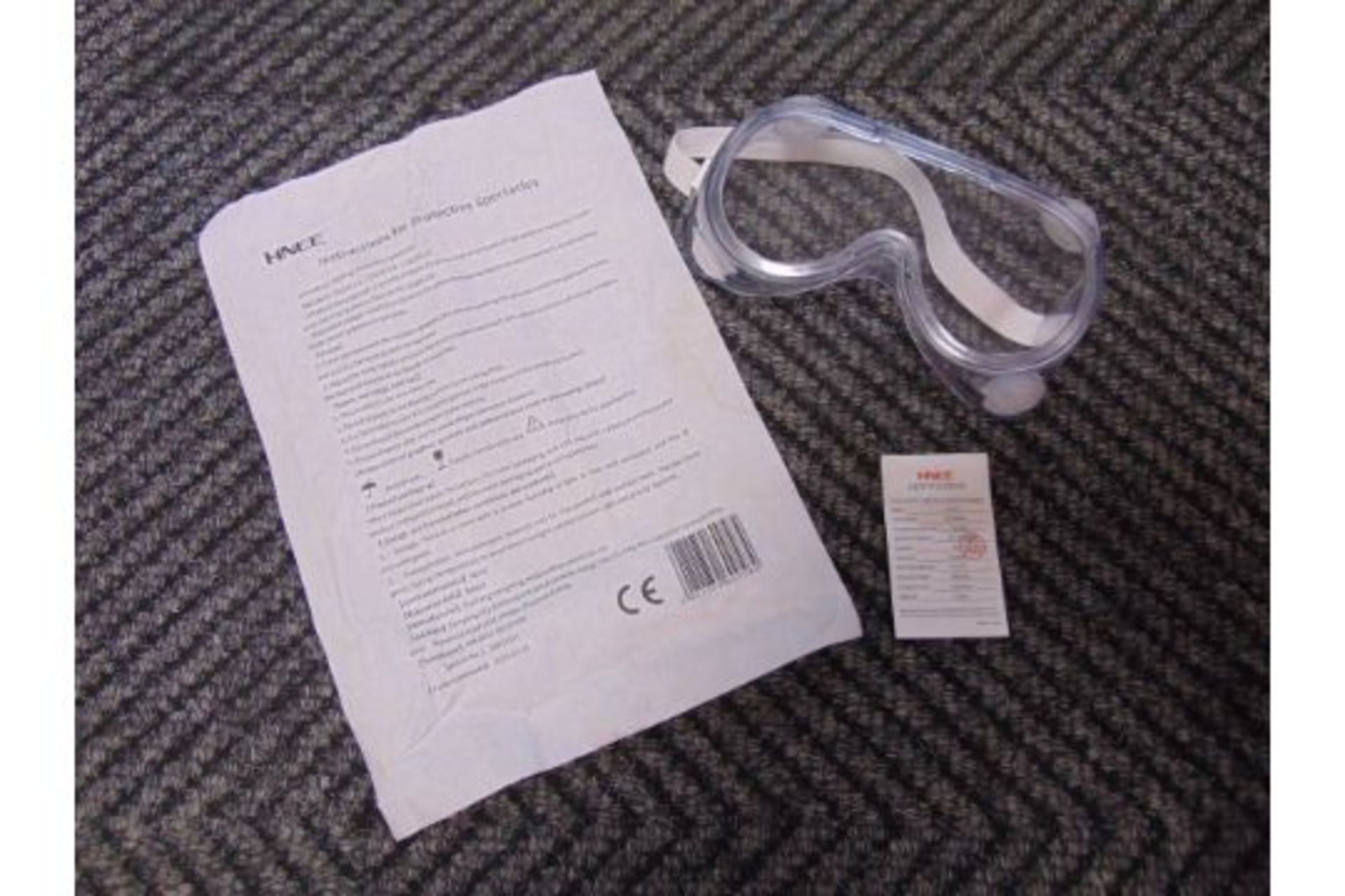 80 x NEW UNISSUED Safety goggles GLYZ1-1 - Image 7 of 15