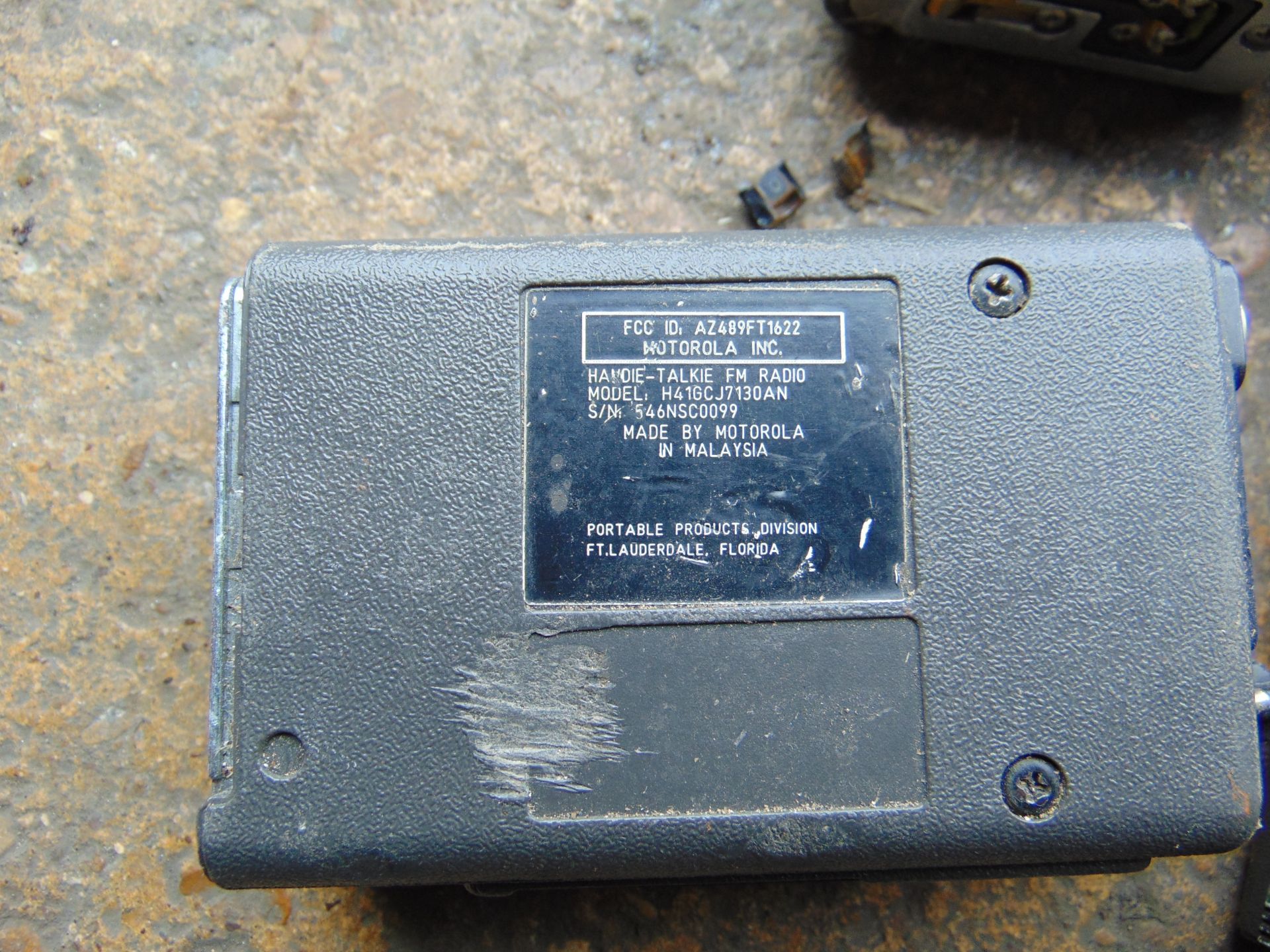 11x Motorola MT 1000 Transmitter Receivers - Image 4 of 5