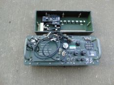 Clansman Test Set Audio Equipment c/w Leads Manual etc