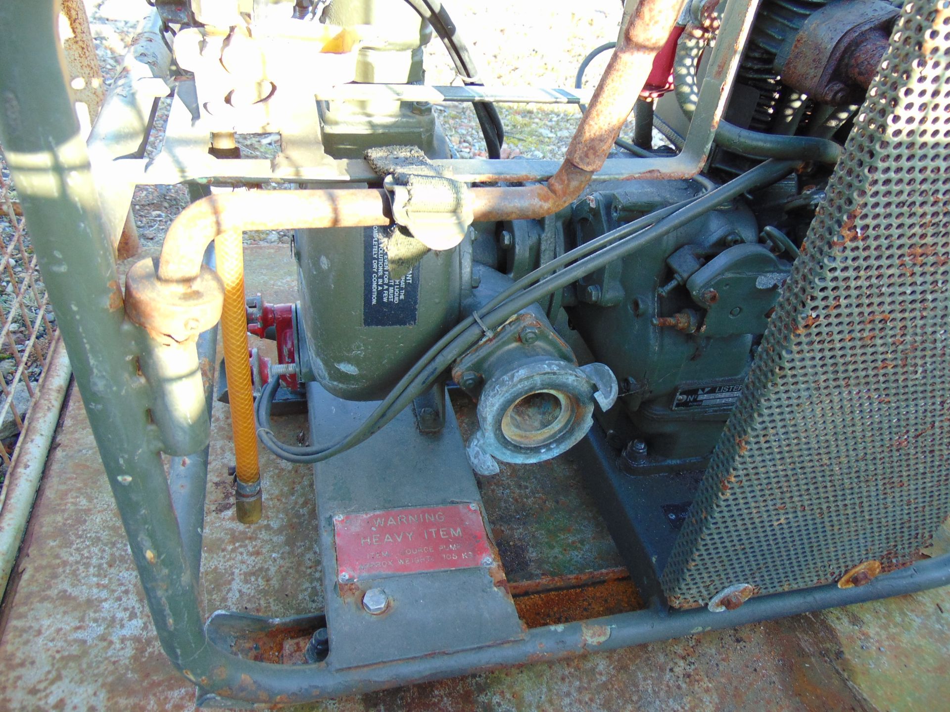 Lister Diesel Gilkes water Pump from MoD - Image 6 of 9