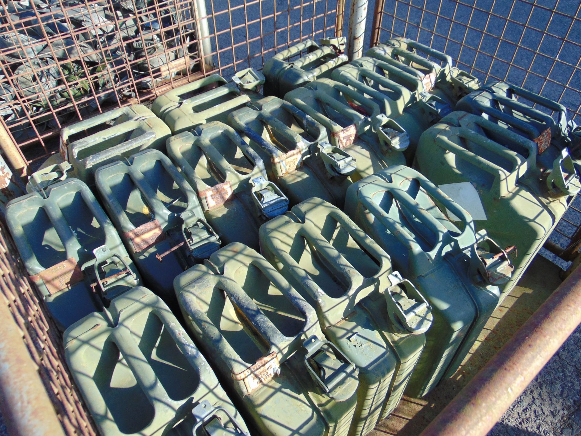 17x 20 litre Jerry Cans