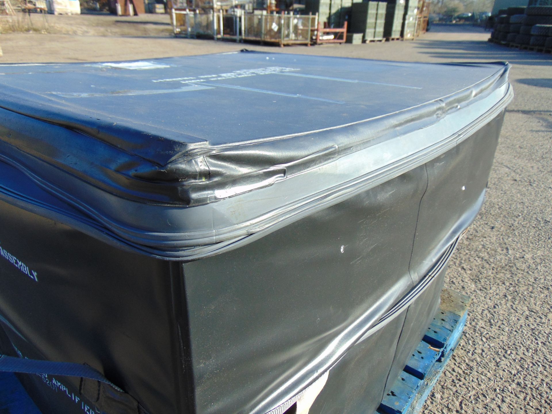 2 x Large Waterproof Rubber Storage Containers as shown - Image 4 of 4