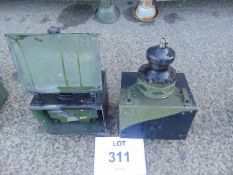 2x Land Rover etc Wing Boxes c/w Antenna Mount and TUAM Unit