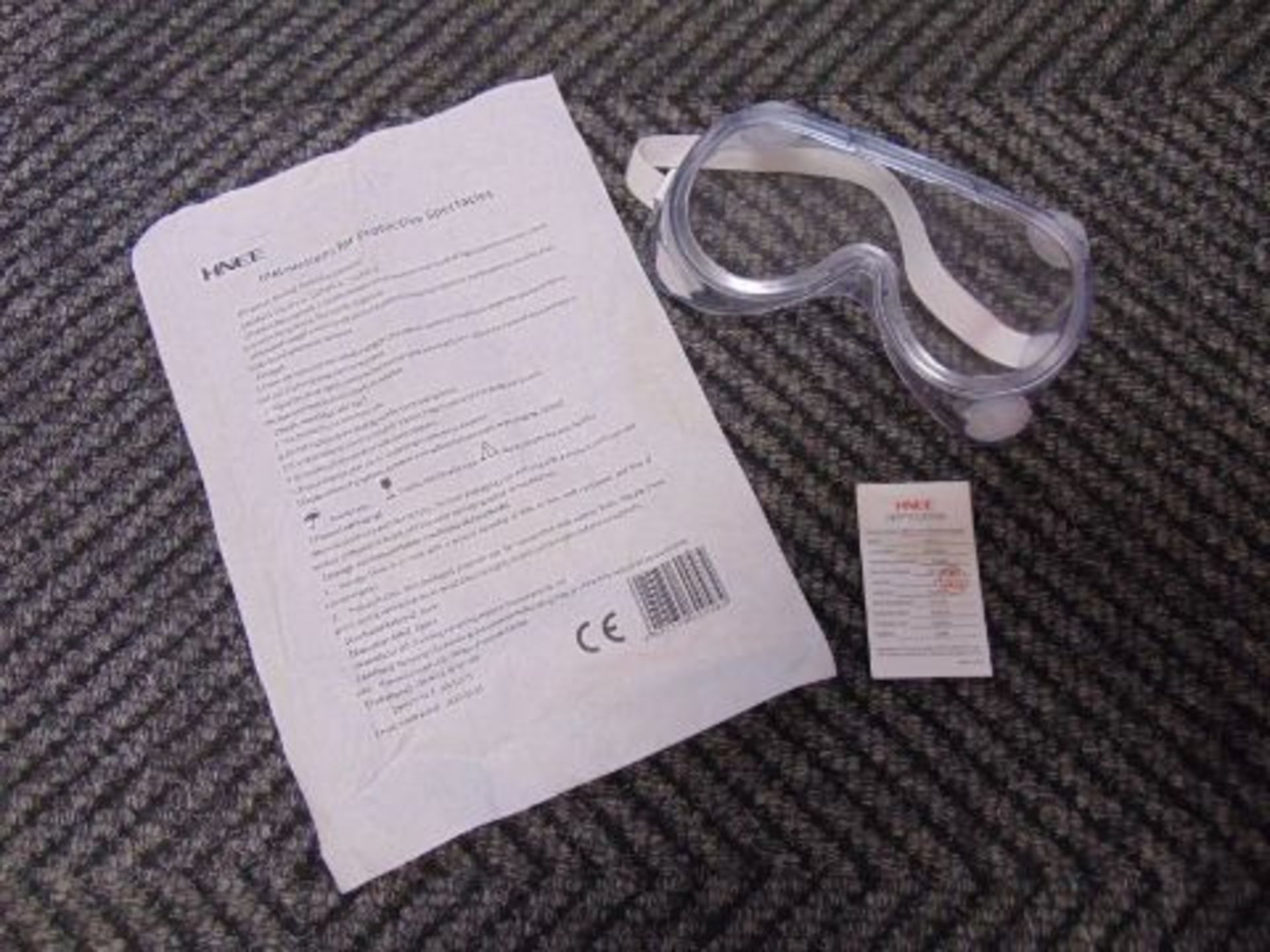 80 x NEW UNISSUED Safety goggles GLYZ1-1 - Image 5 of 15