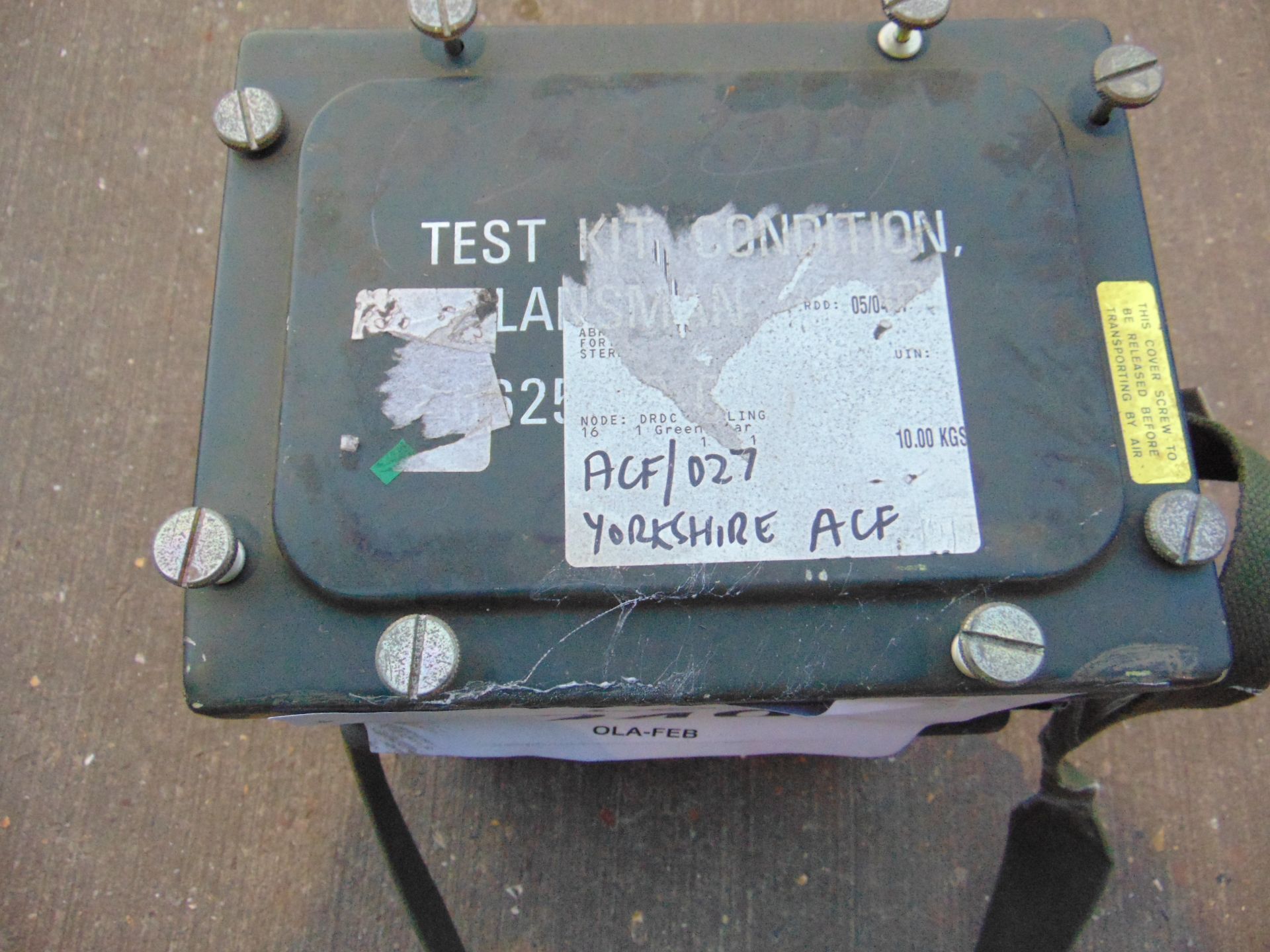 Ex Reserve Clansman Radio Condition Test Kit c/w Leads Etc - Image 6 of 7