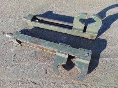 2 x Heavy Duty Track Clamps