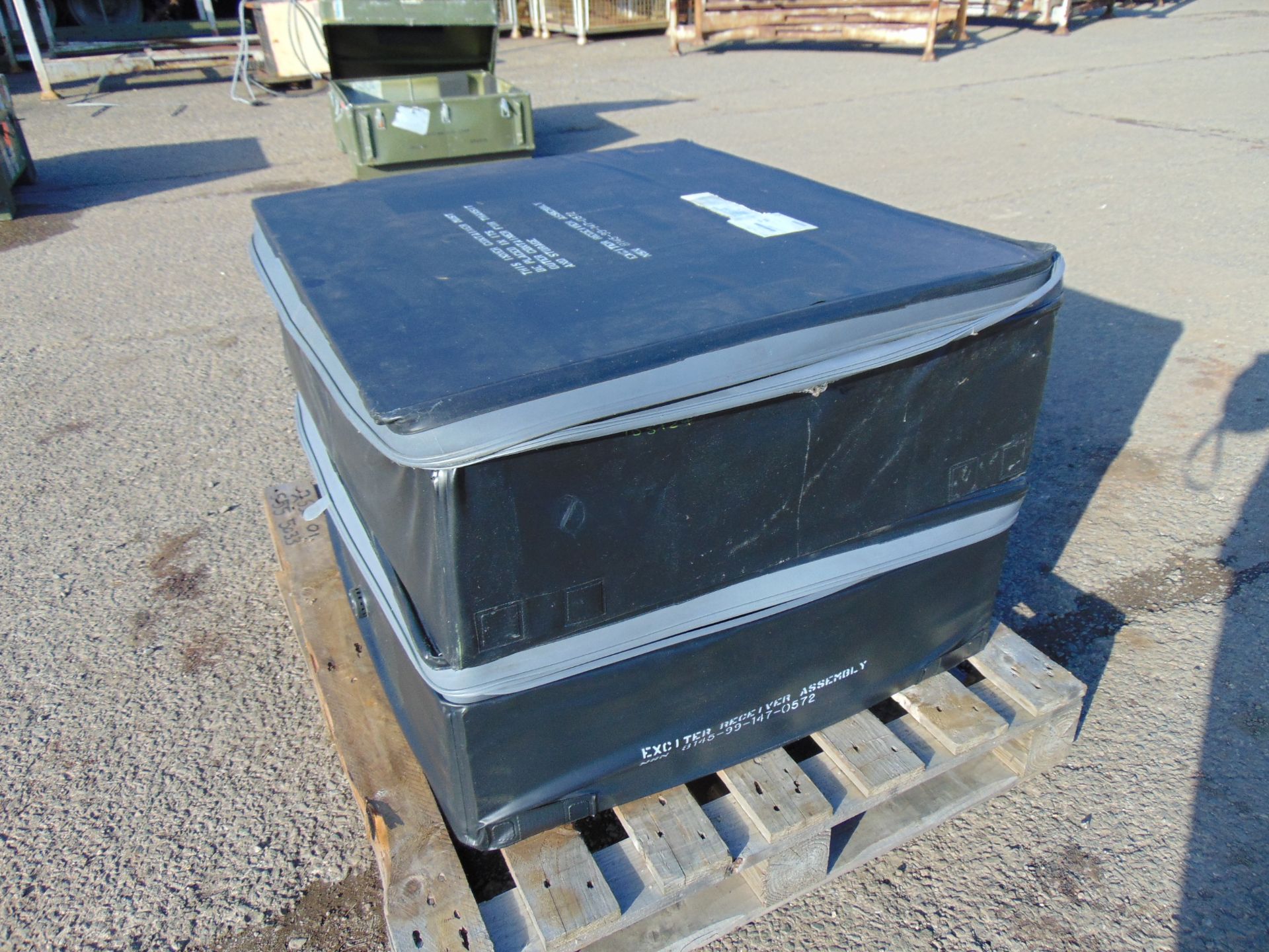 2 x Large Waterproof Rubber Storage Containers as shown - Image 2 of 4