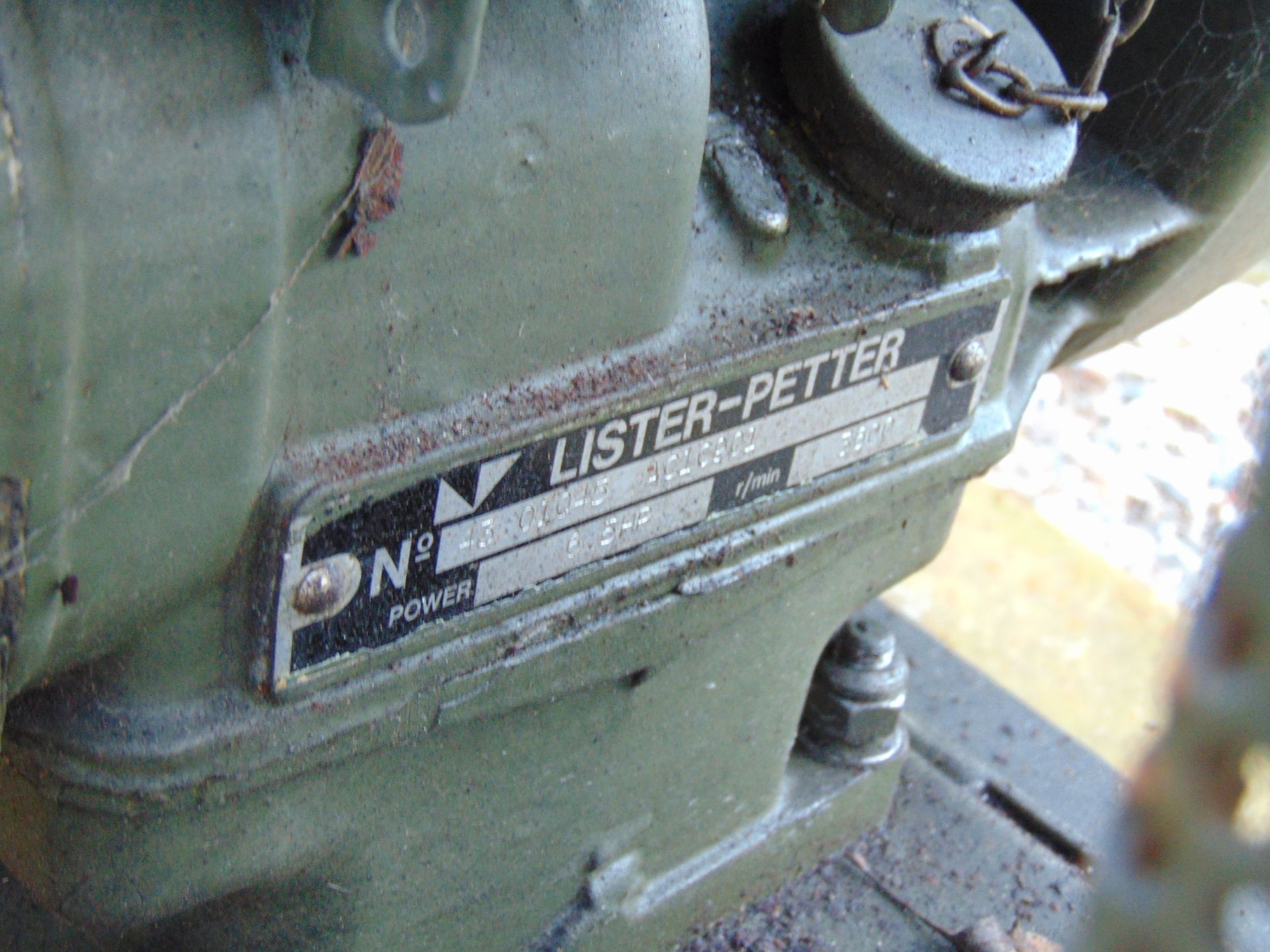 Lister Diesel Gilkes water Pump from MoD - Image 7 of 9