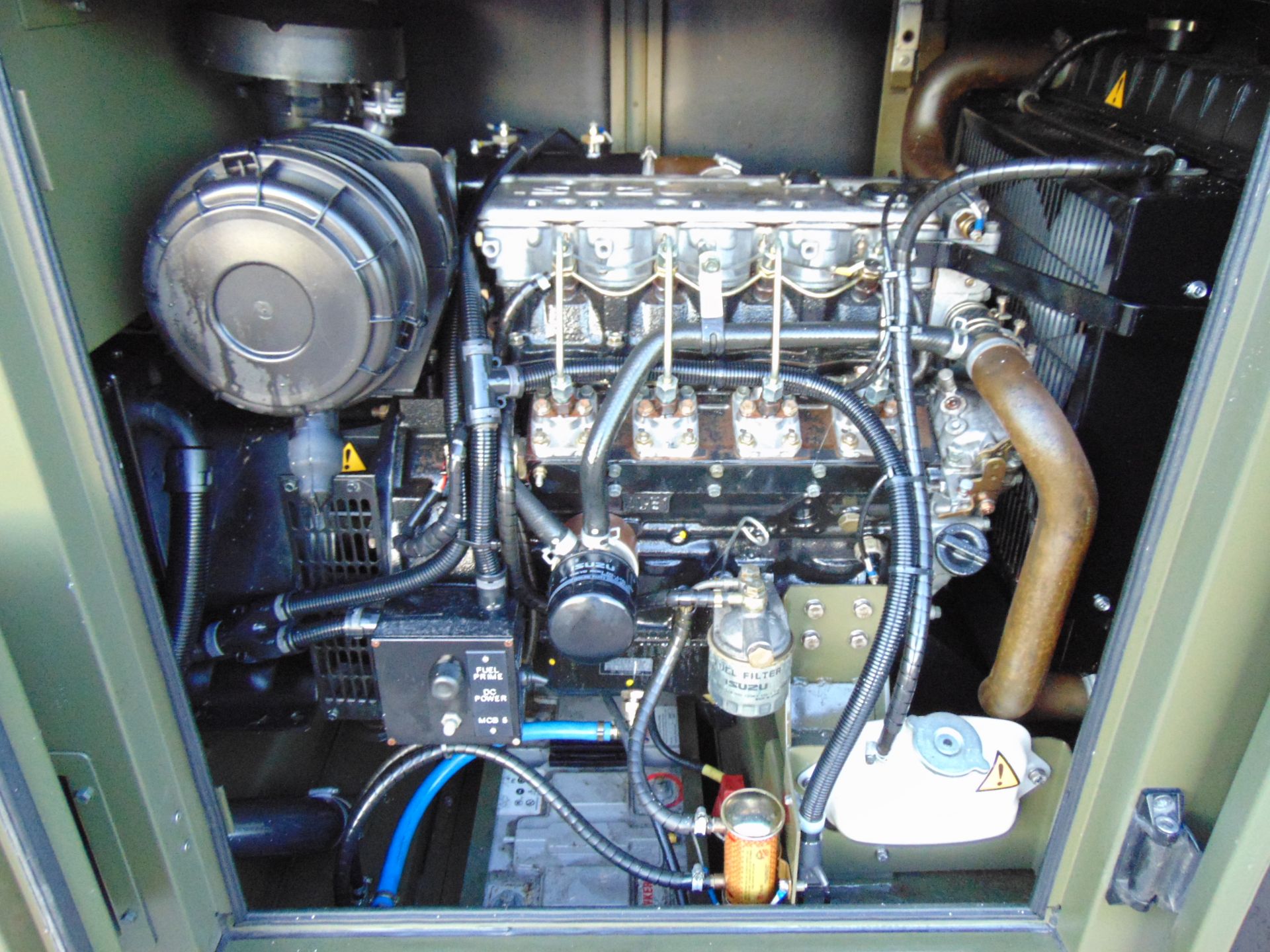 Ex Reserve Harrington 20 KVA Isuzu Diesel Generator ONLY 340 HOURS! - Bild 5 aus 17