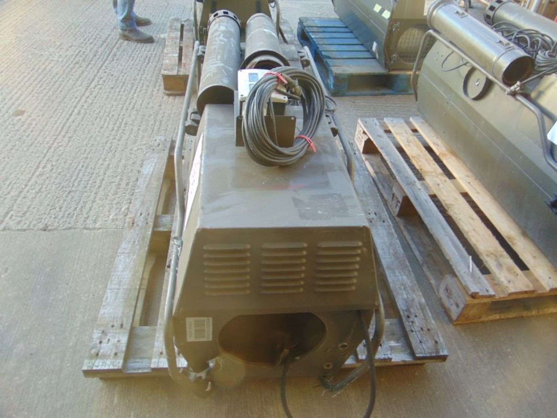 Dantherm VAM-15 Workshop oil/kero/diesel heater c/w fittings as shown - Image 2 of 3