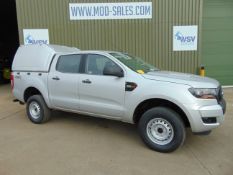 UK MoD 2017 Ford Ranger 2.2 6 Speed Double Cab ONLY 59,064 Miles!