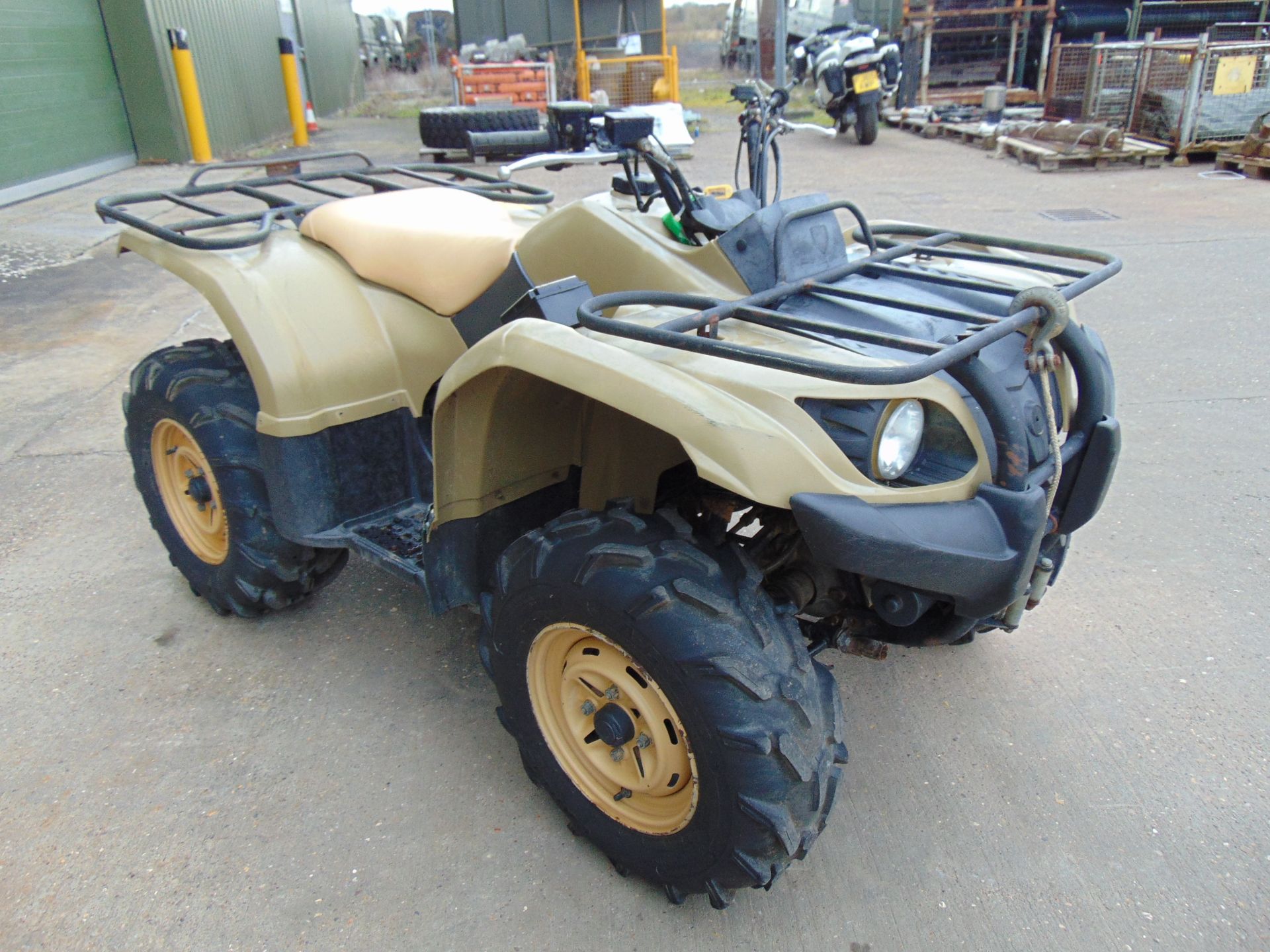 Recent Release Military Specification Yamaha Grizzly 450 4 x 4 ATV Quad Bike ONLY 59 HOURS!!! - Image 4 of 20
