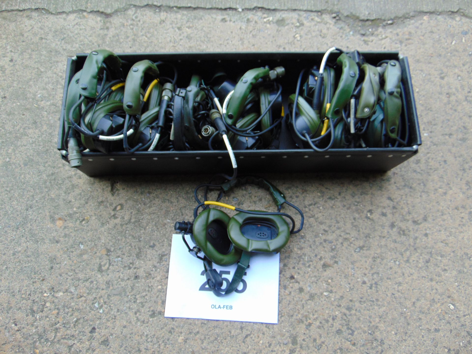 10x New Unissued Clansman Headsets