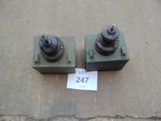 2x Land Rover Clansman Wing Boxes c/w TUAM and Mount