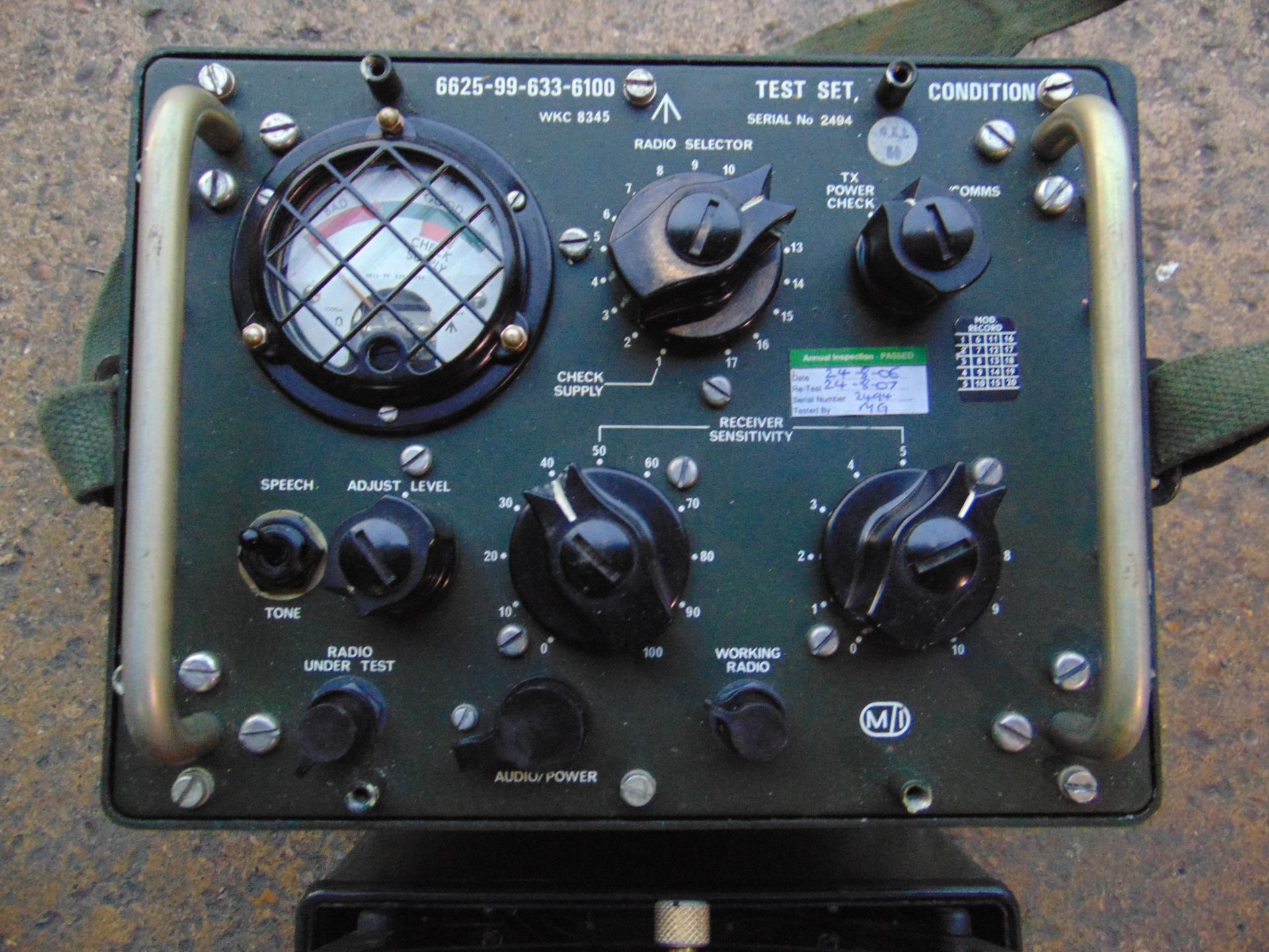 Ex Reserve Clansman Radio Condition Test Kit c/w Leads Etc - Image 2 of 5