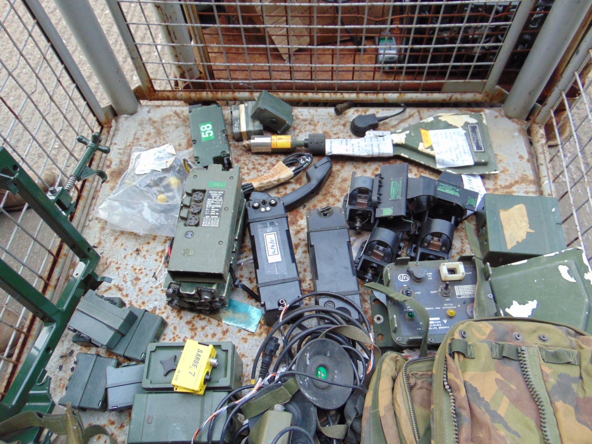 1x Stillage of Clansman Radio Equipment inc Radios, Antenna Audio etc - Image 4 of 5