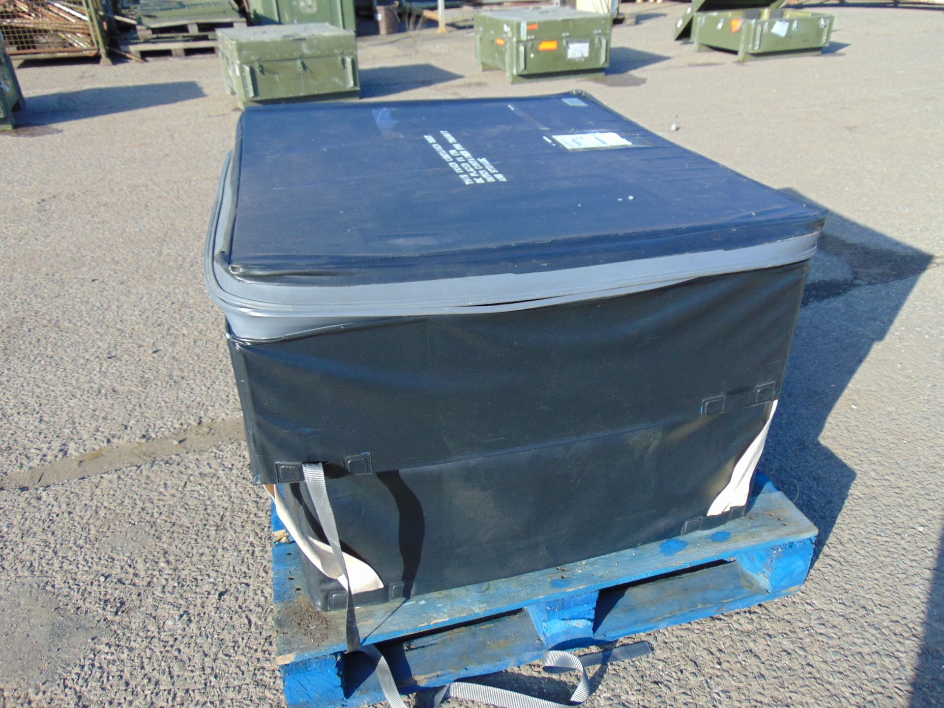 2 x Large Waterproof Rubber Storage Containers as shown - Image 2 of 4