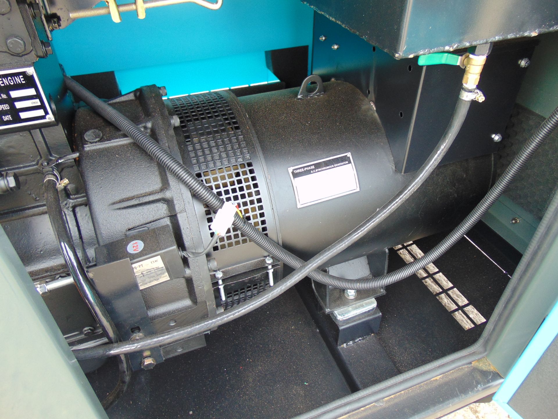 2022 UNISSUED 70 KVA 3 Phase Silent Diesel Generator Set - Image 12 of 16