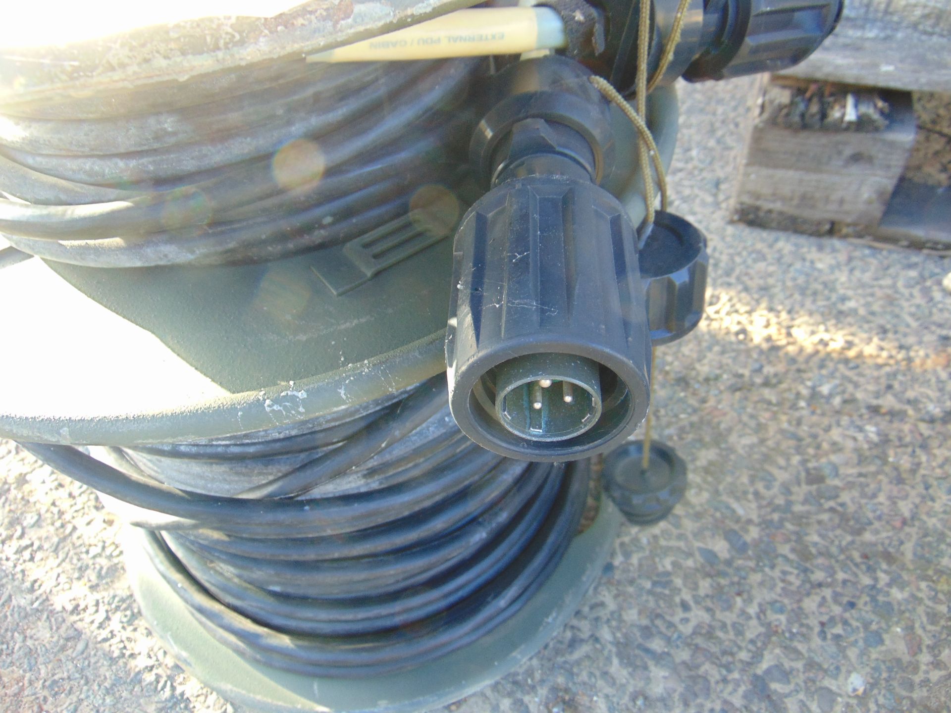 1x Roll of 240 Volt HD Generator Cable on Reel c/w Plugs - Image 4 of 5