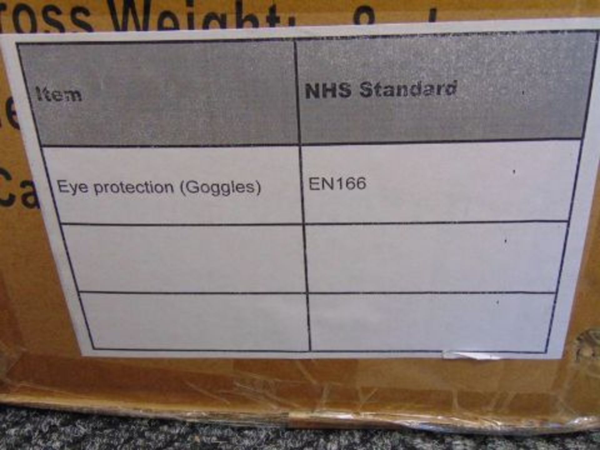 80 x NEW UNISSUED Safety goggles GLYZ1-1 - Image 15 of 15