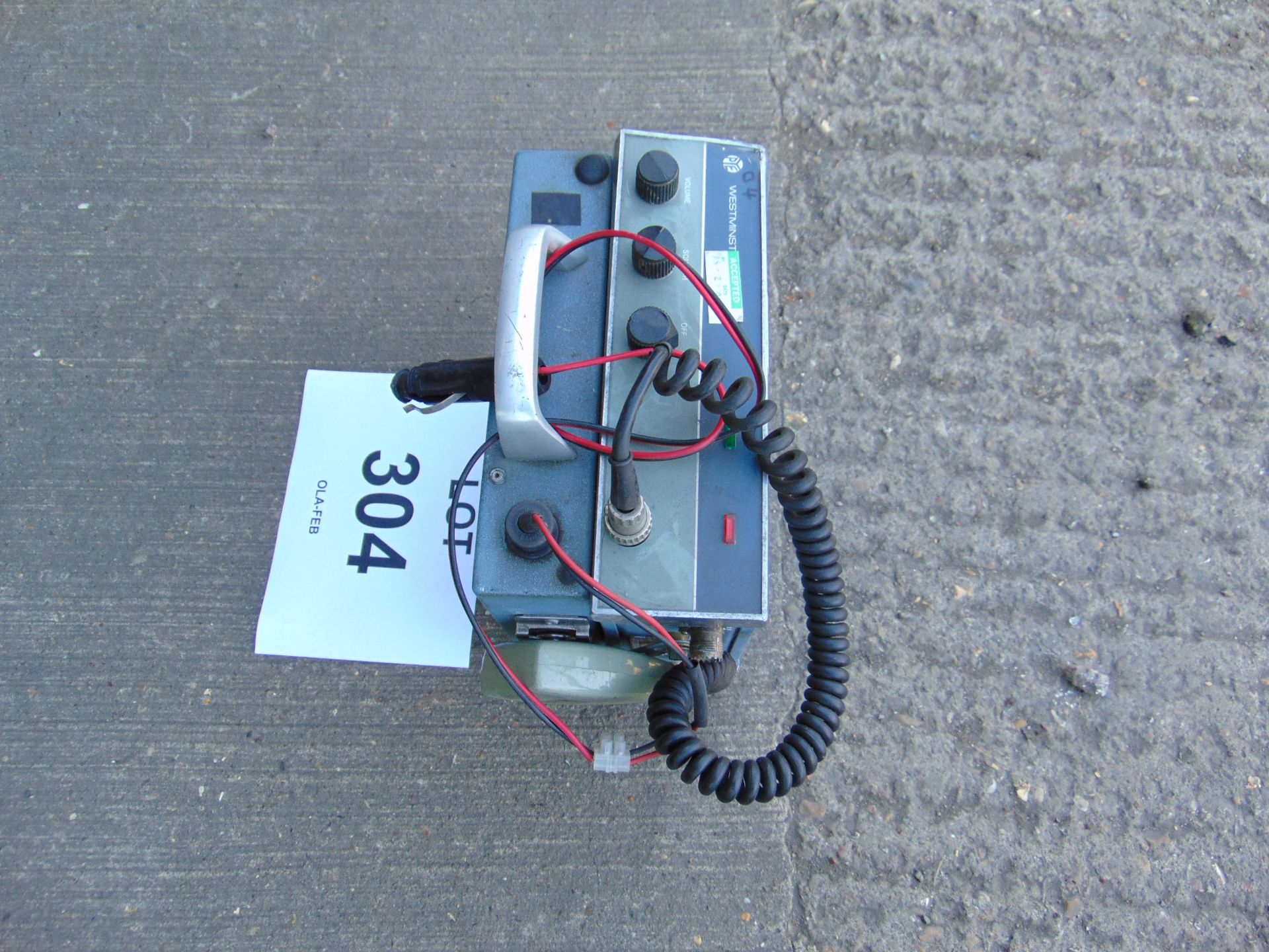 Rare Pye Westminster Transmitter Receiver c/w Mic etc - Image 3 of 3