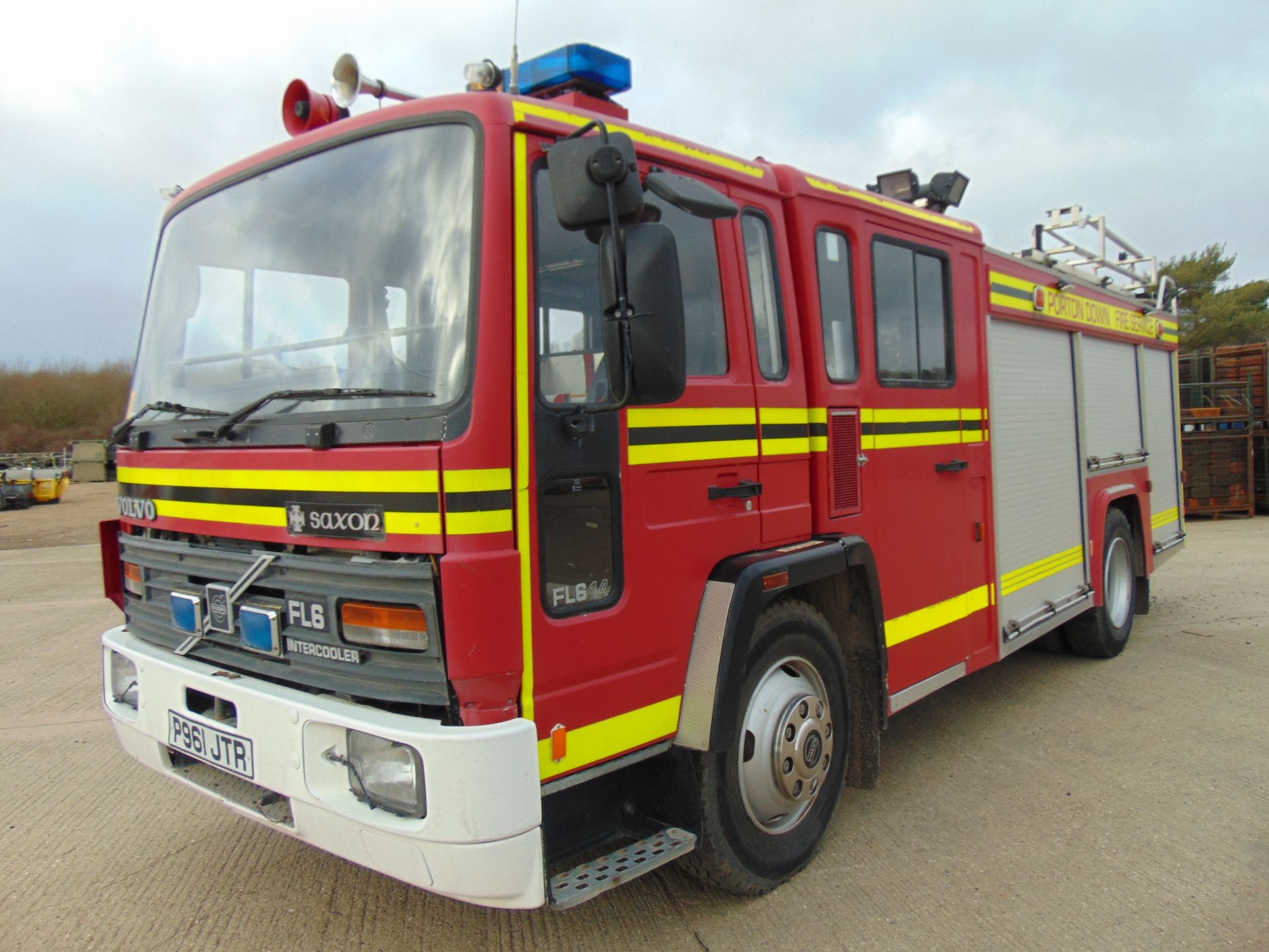 Volvo FL6-14 4x2 Saxon Fire Engine ONLY 56,778 MILES!! - Image 3 of 36