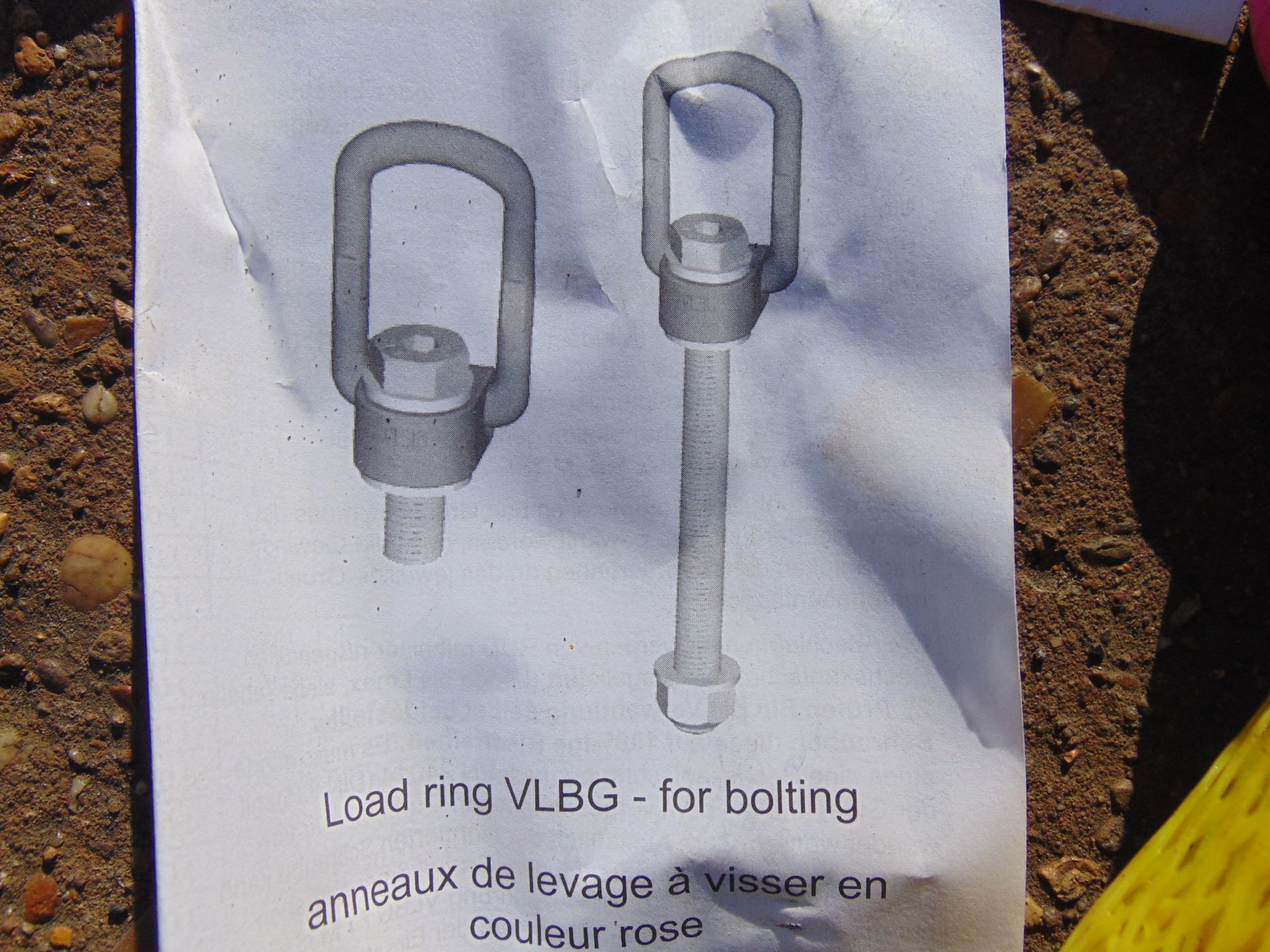 23 x Unissued RUD VLBG Lifting Bolts Load Rings - Image 4 of 5