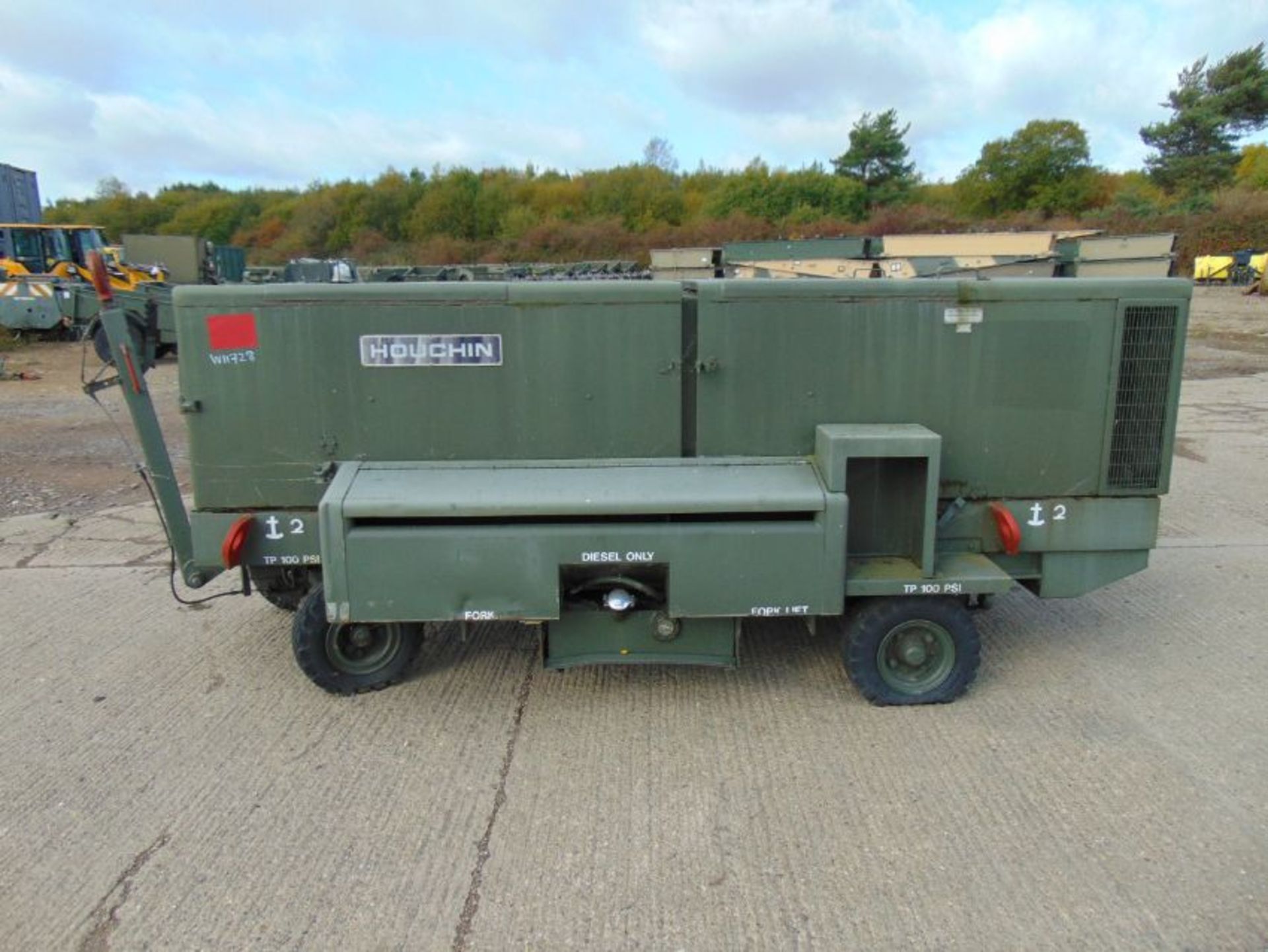 Twin Axle 60 KVA 48KW Generator c/w Cummins Engine