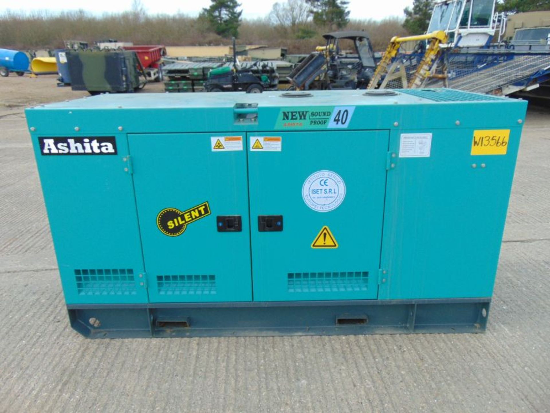 2022 UNISSUED 40 KVA 3 Phase Silent Diesel Generator Set - Image 4 of 19