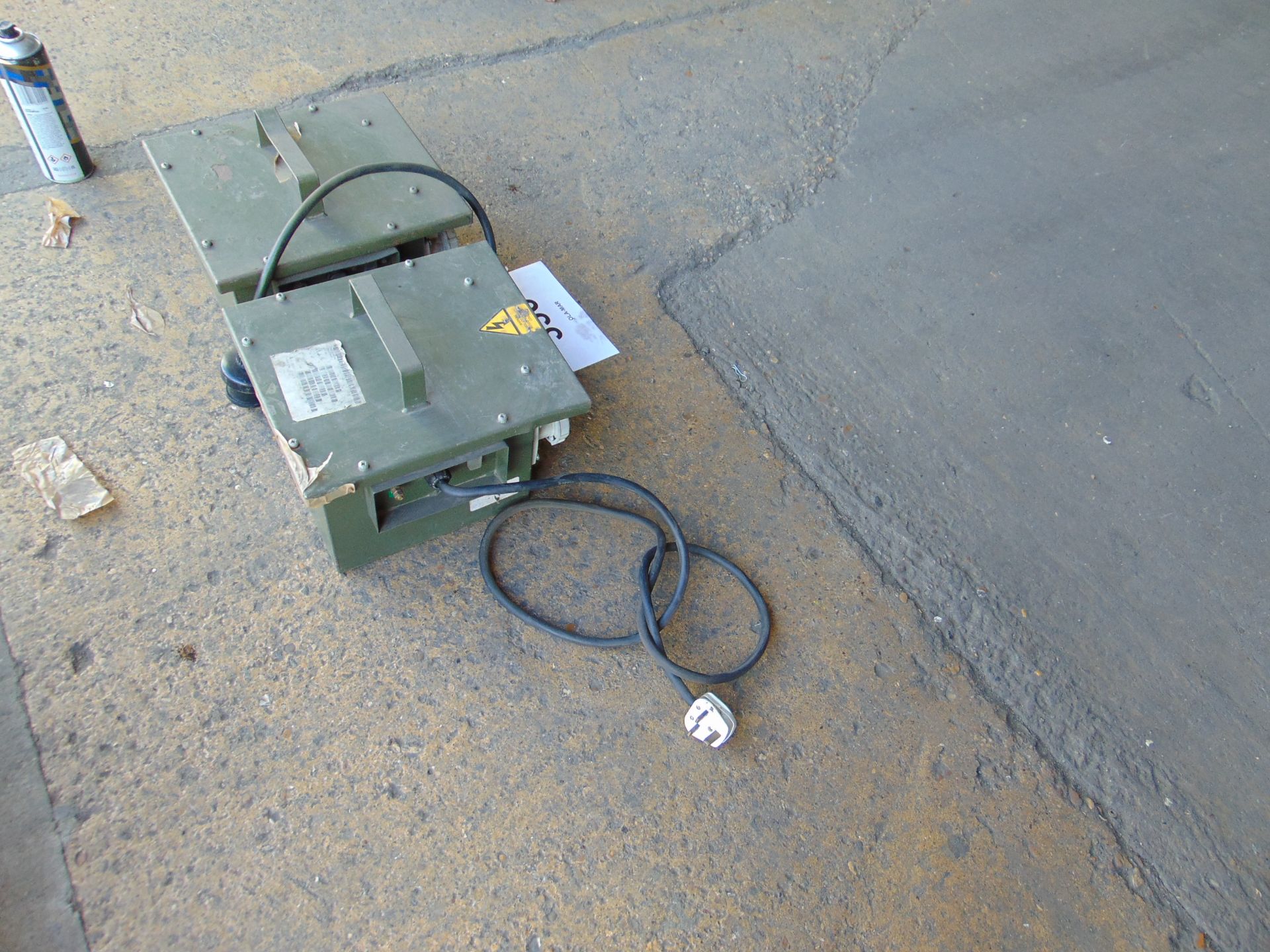 2x 240 volt to 115 volt 1.5kva Transformer units - Image 6 of 9