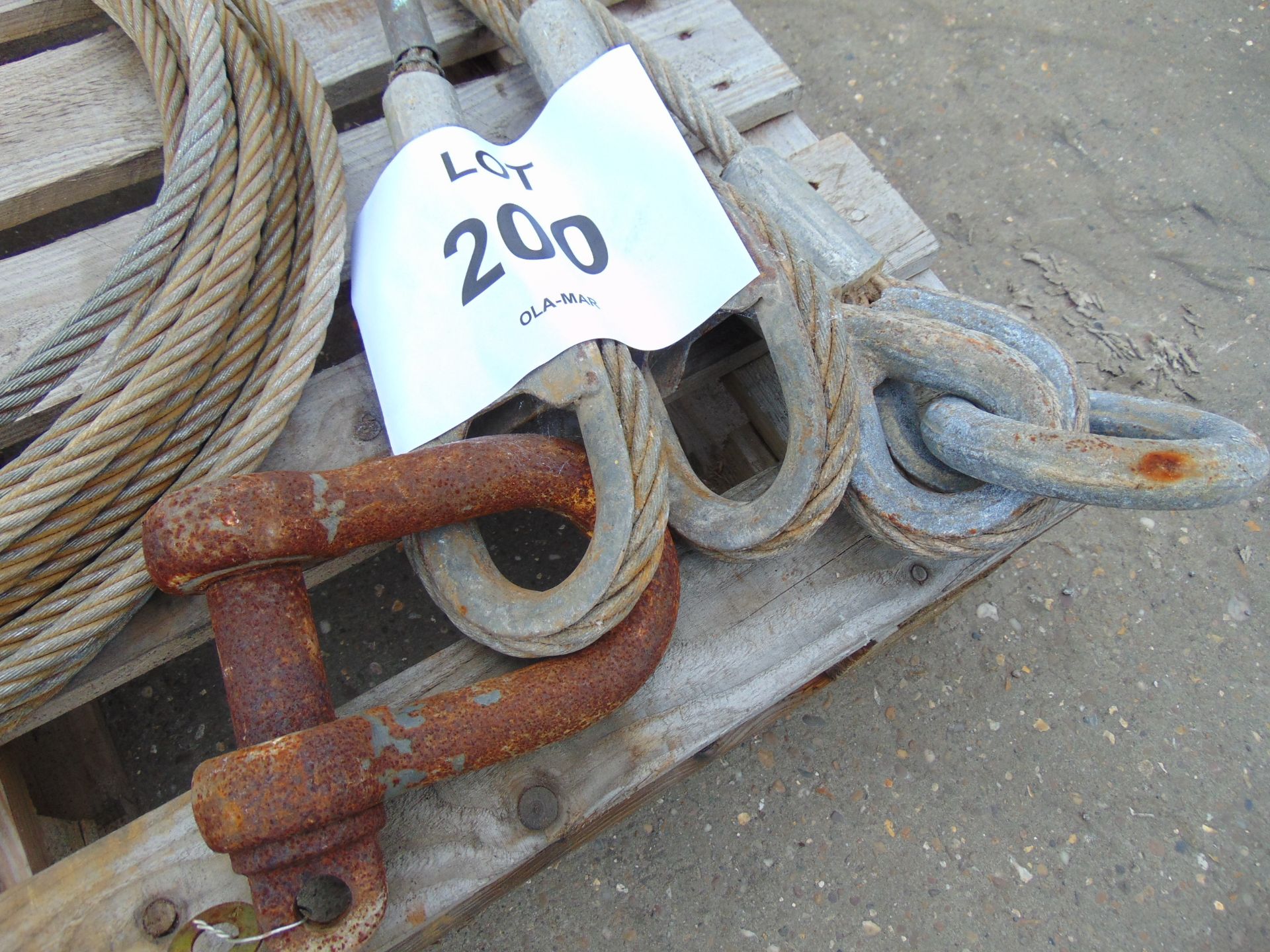 Heavy Duty Wire Rope Slings - Image 3 of 4
