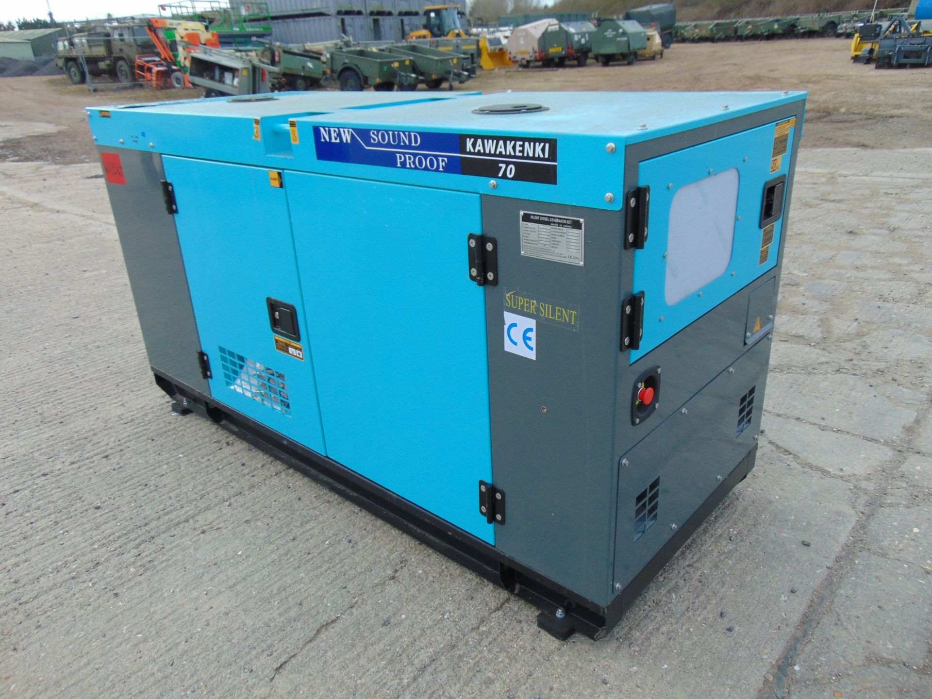 2022 UNISSUED 70 KVA 3 Phase Silent Diesel Generator Set - Image 6 of 16