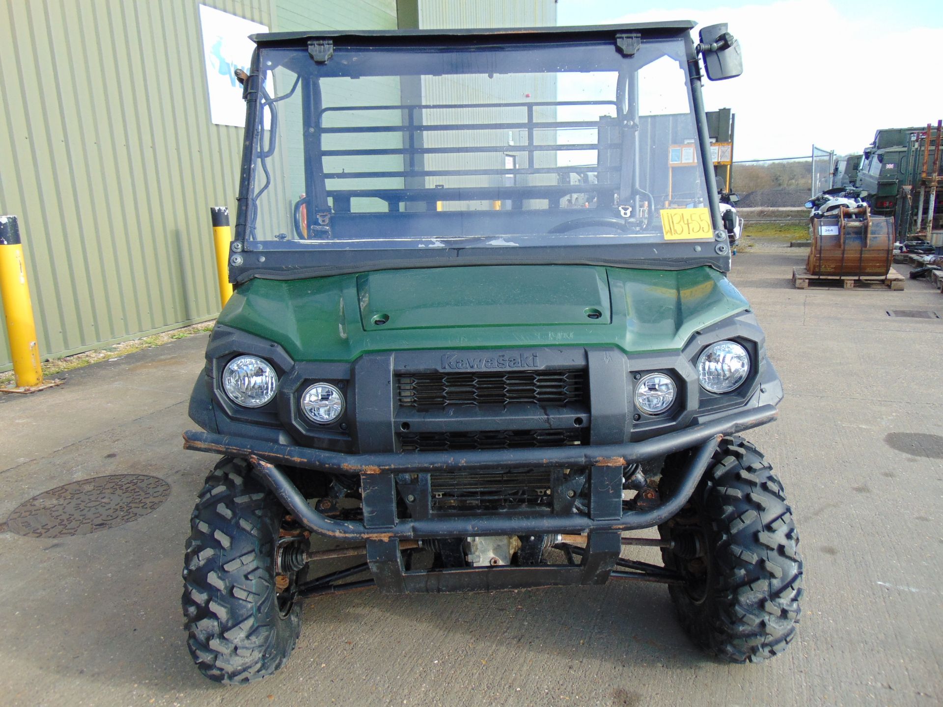 2018 Kawasaki Mule Pro Dx 4WD Diesel Utility Vehicle UTV ONLY 1,742 HOURS! Half Door Cab - Image 3 of 26